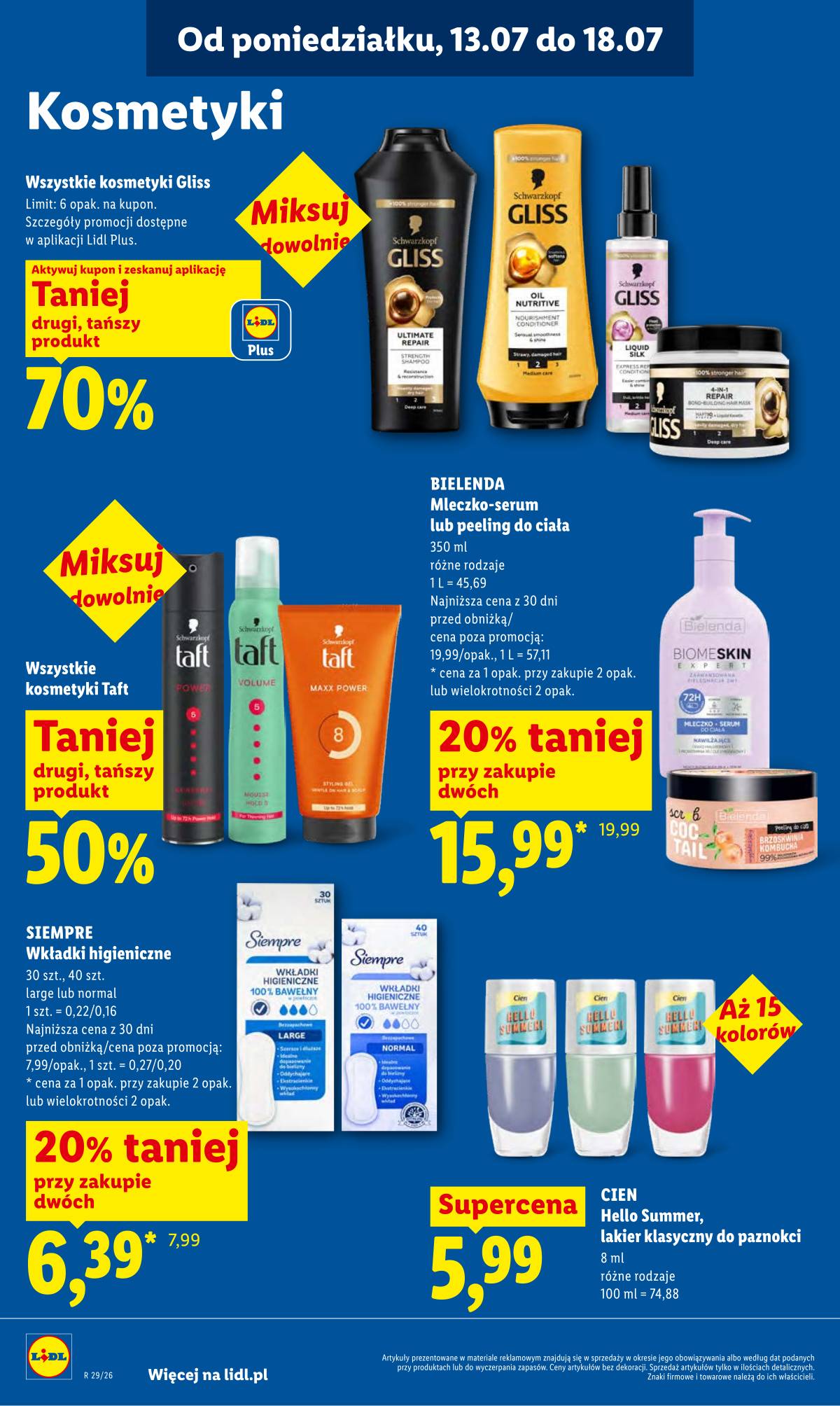 Lidl Lenkija - Gazetka ważna od 16.07 do 18.07 94 puslapis