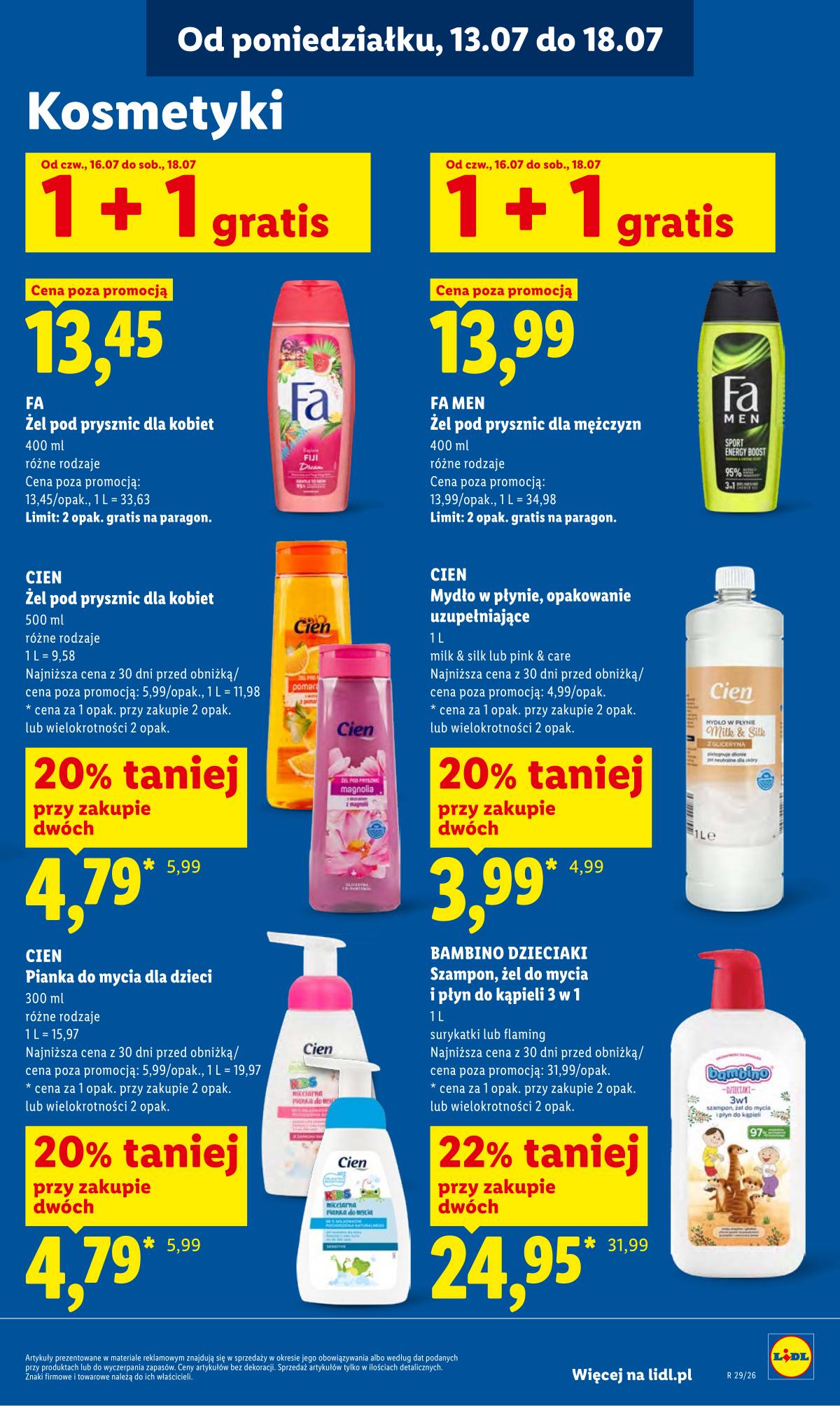 Lidl Lenkija - Gazetka ważna od 16.07 do 18.07 95 puslapis