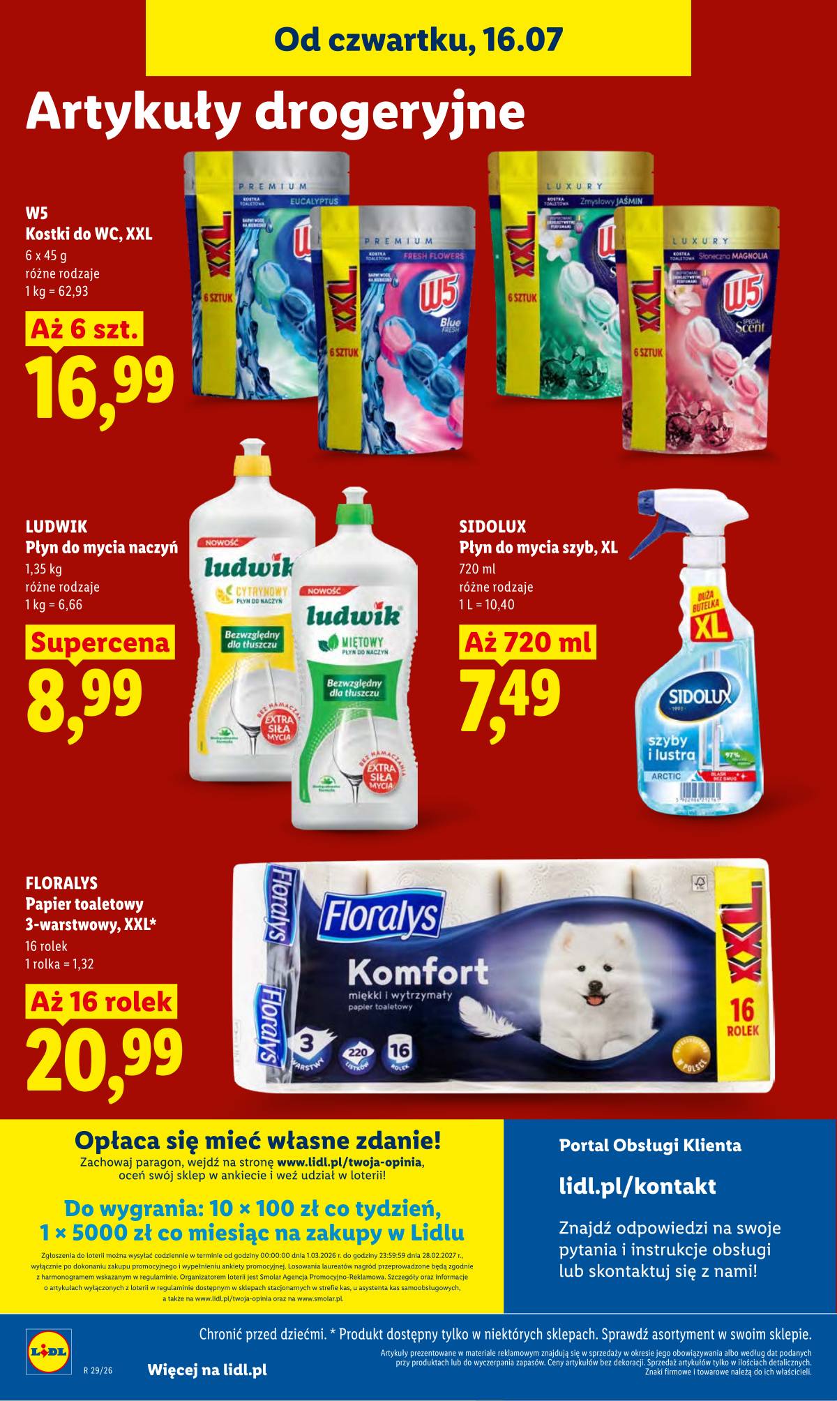 Lidl Lenkija - Gazetka ważna od 16.07 do 18.07 96 puslapis