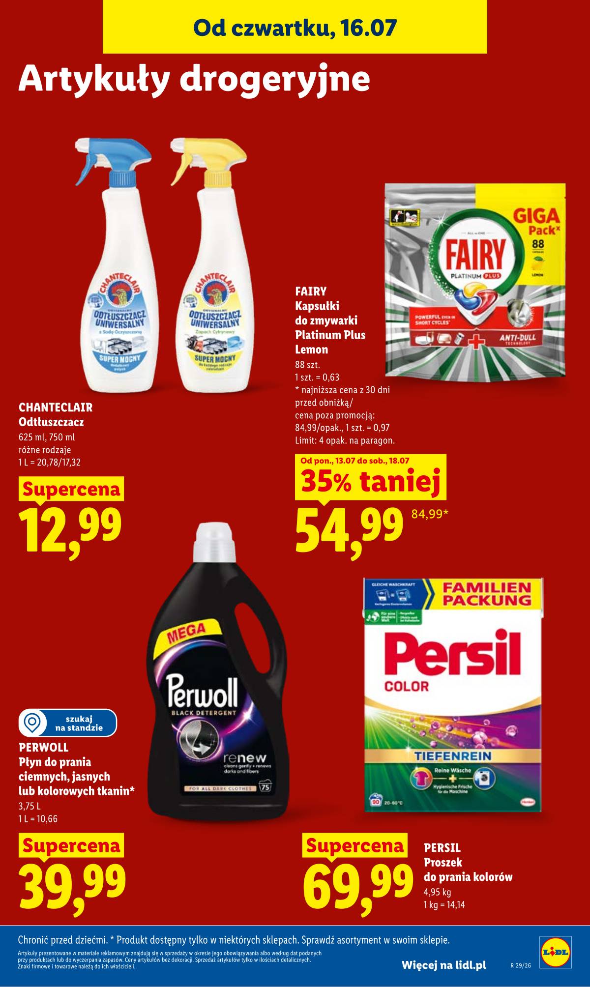 Lidl Lenkija - Gazetka ważna od 16.07 do 18.07 97 puslapis