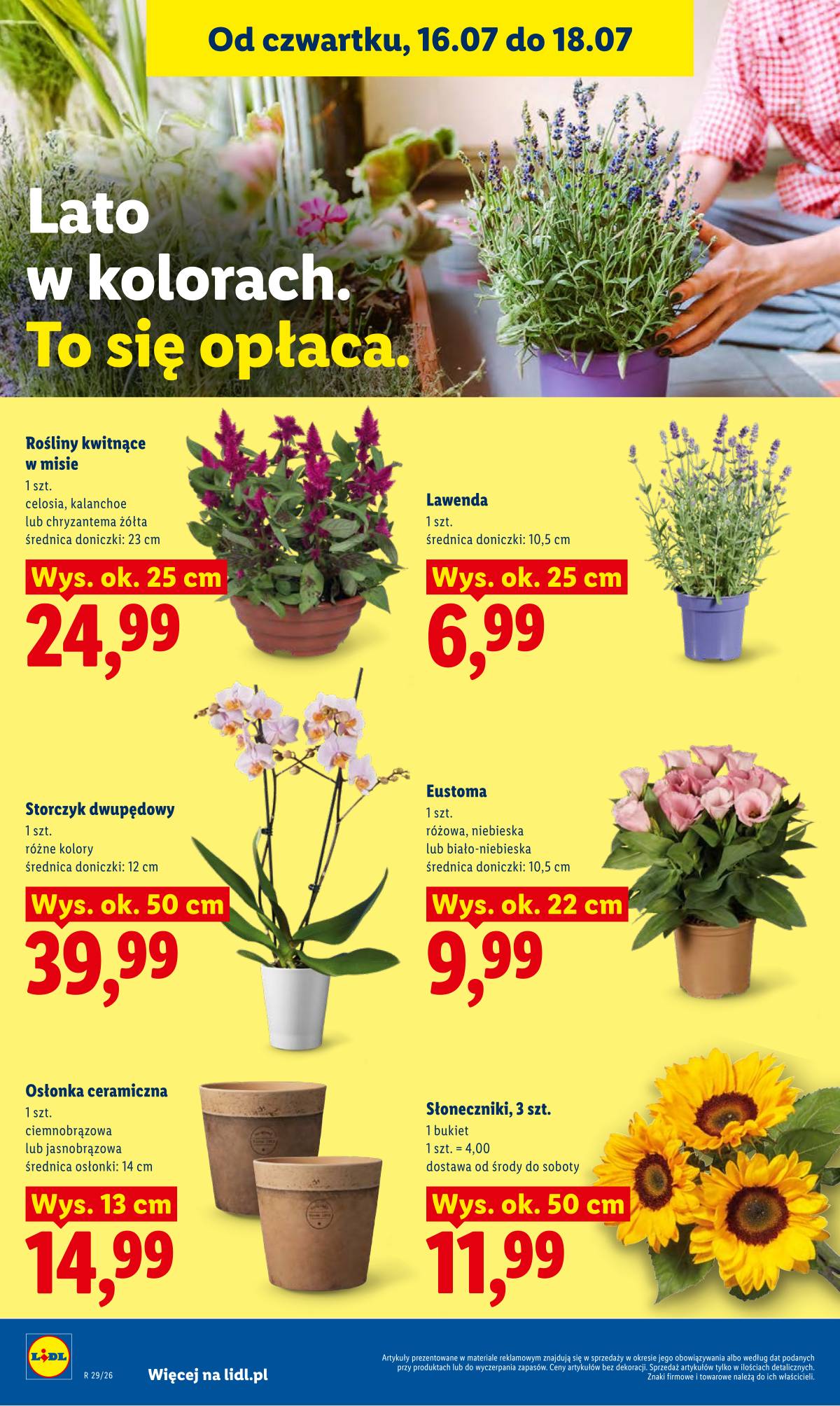 Lidl Lenkija - Gazetka ważna od 16.07 do 18.07 98 puslapis