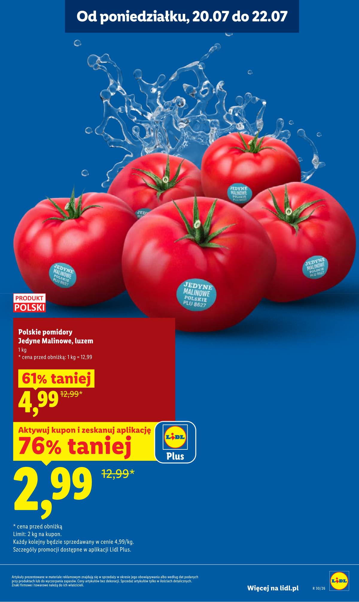 Lidl Lenkija - Gazetka ważna od 20.07 do 22.07 13 puslapis