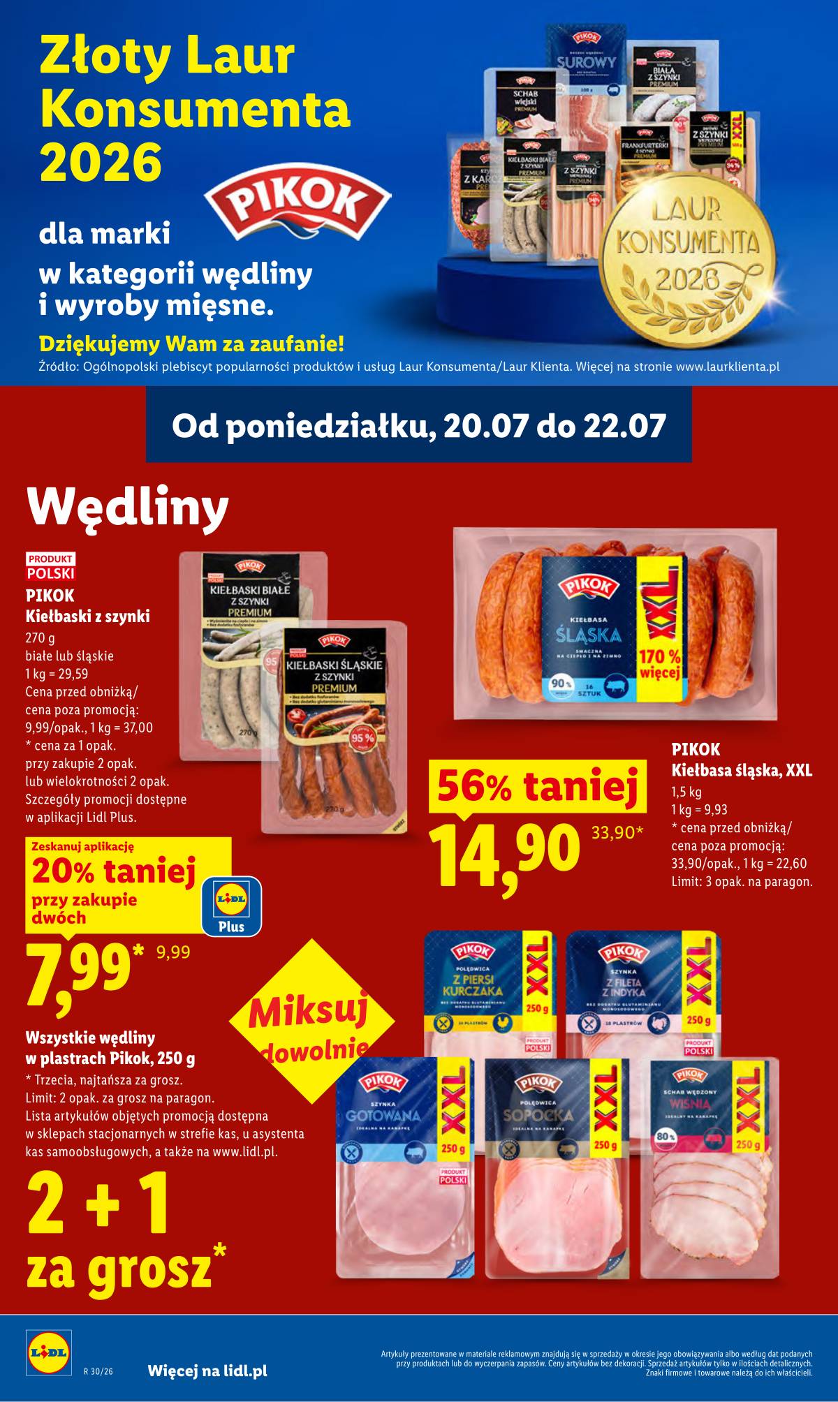 Lidl Lenkija - Gazetka ważna od 20.07 do 22.07 70 puslapis