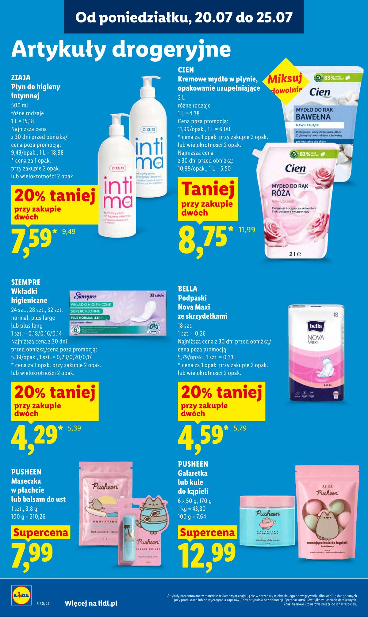 Lidl Lenkija - Gazetka ważna od 20.07 do 22.07 94 puslapis
