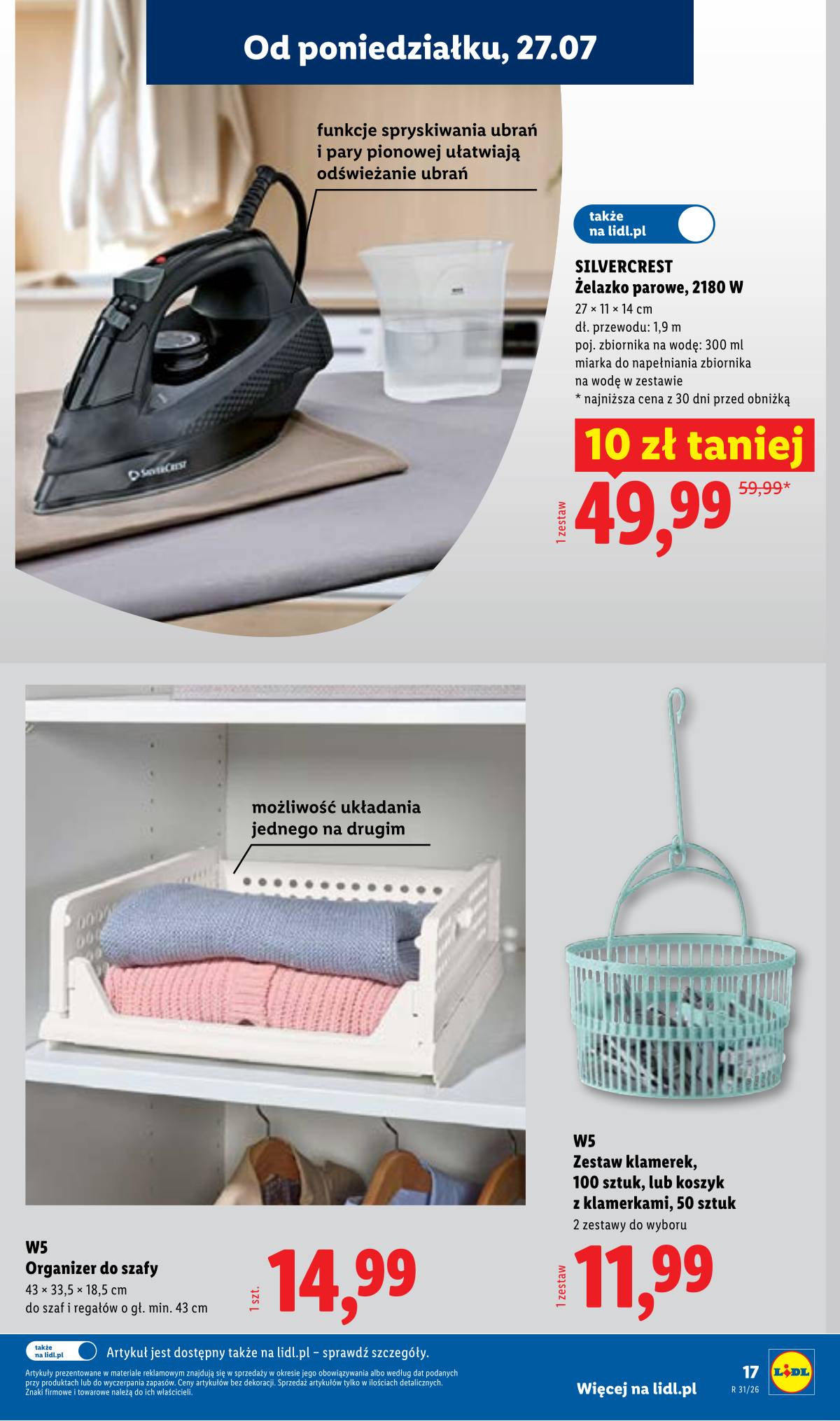 Lidl Lenkija - Gazetka ważna od 27.07. do 01.08. 17 puslapis