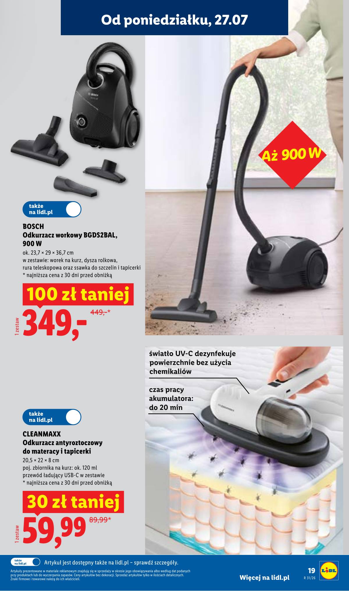 Lidl Lenkija - Gazetka ważna od 27.07. do 01.08. 19 puslapis