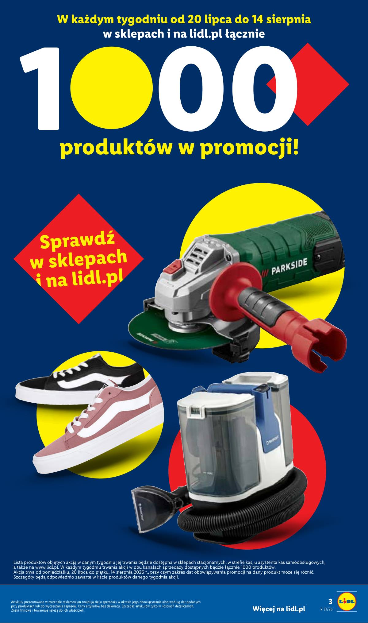 Lidl Lenkija - Gazetka ważna od 27.07. do 01.08. 3 puslapis