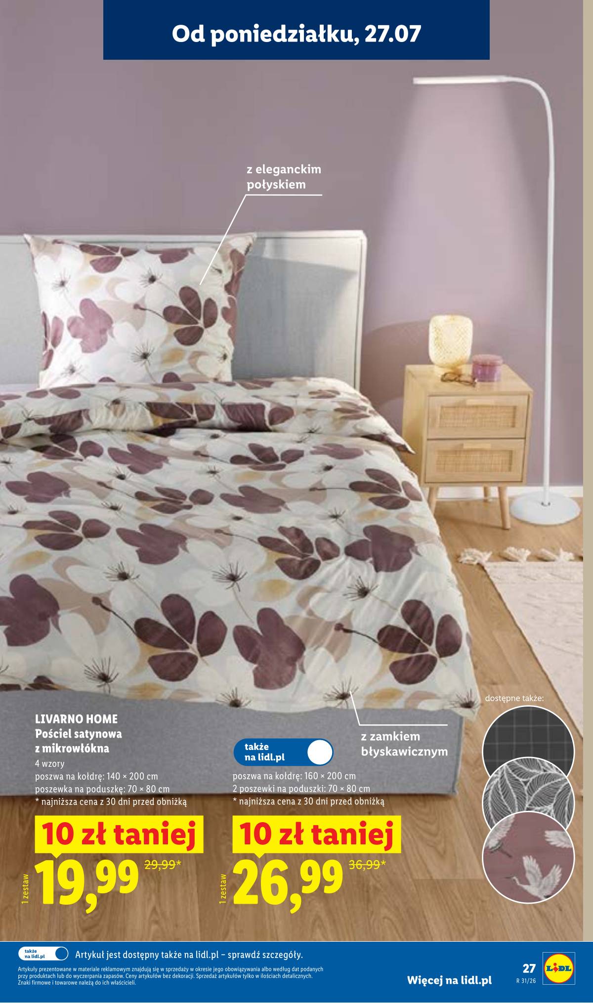 Lidl Lenkija - Gazetka ważna od 27.07. do 01.08. 31 puslapis
