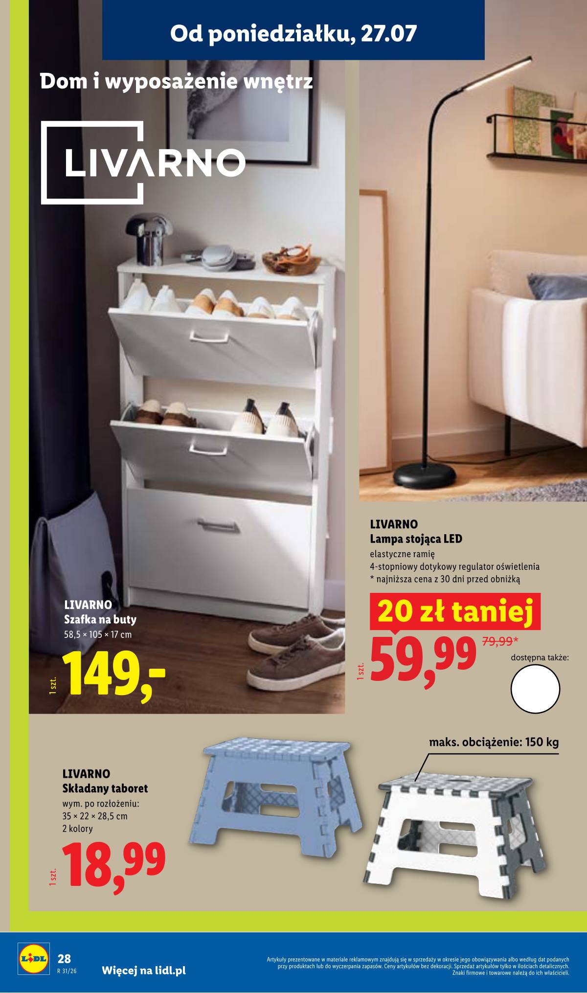 Lidl Lenkija - Gazetka ważna od 27.07. do 01.08. 32 puslapis