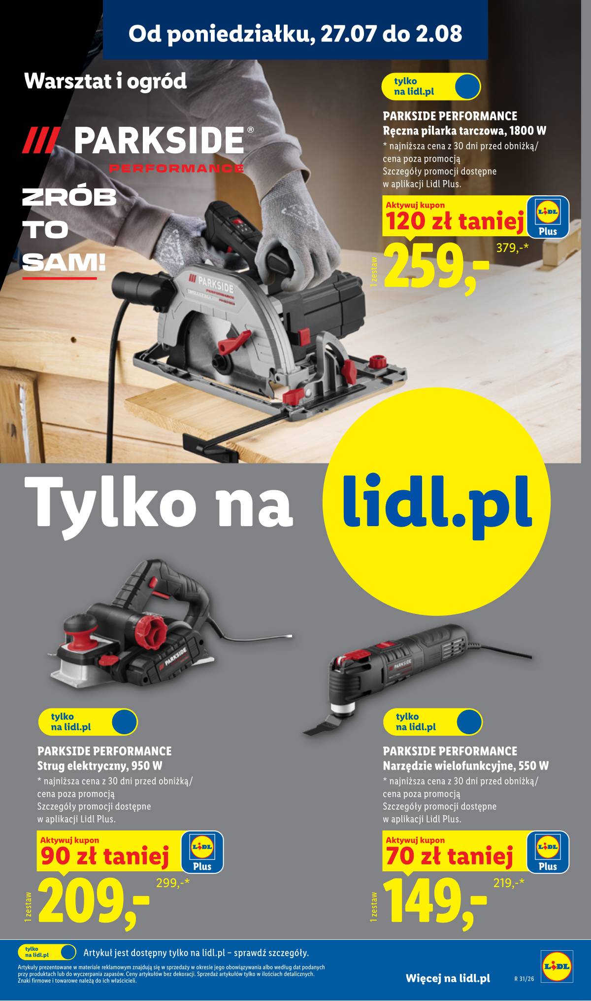 Lidl Lenkija - Gazetka ważna od 27.07. do 01.08. 33 puslapis