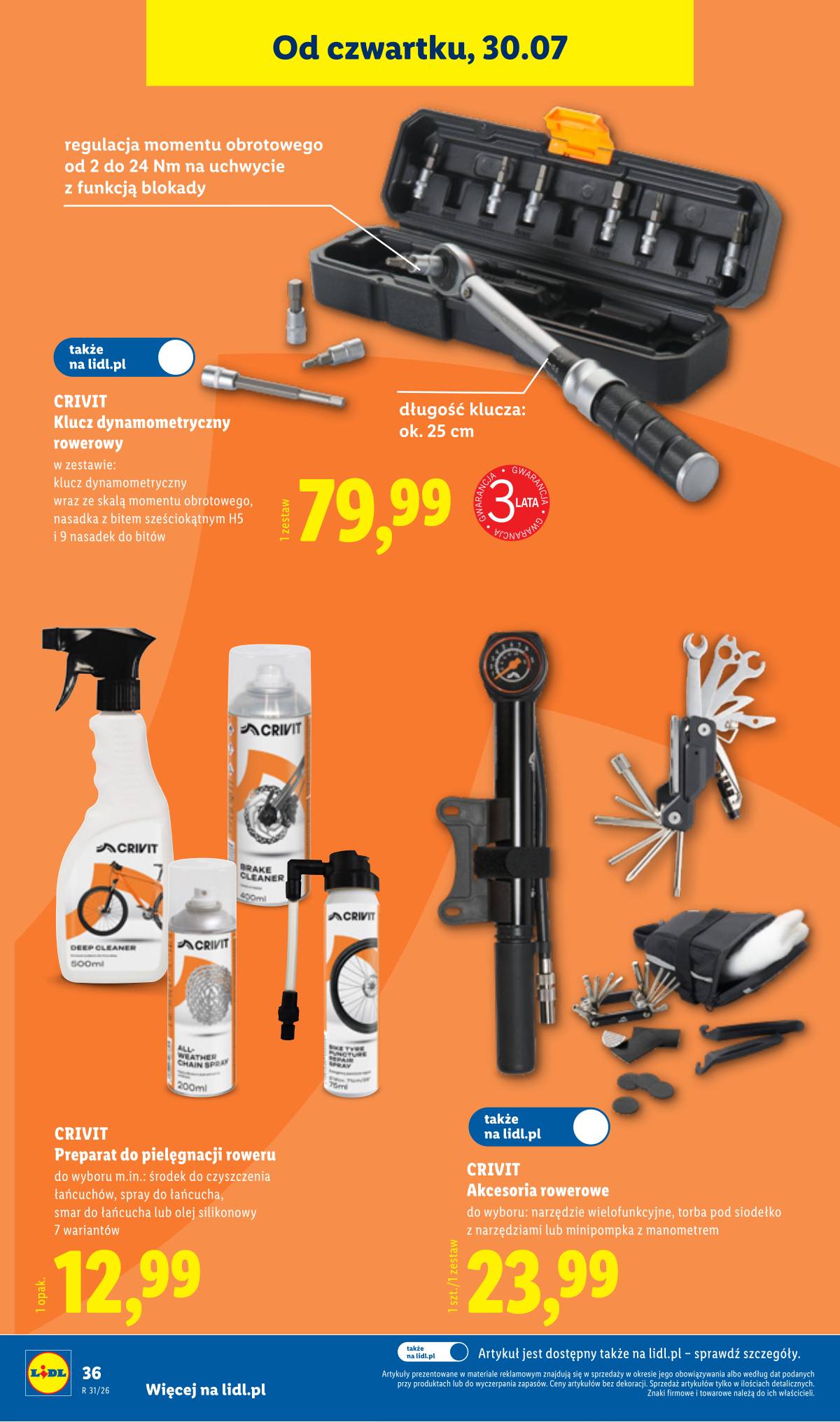 Lidl Lenkija - Gazetka ważna od 27.07. do 01.08. 42 puslapis