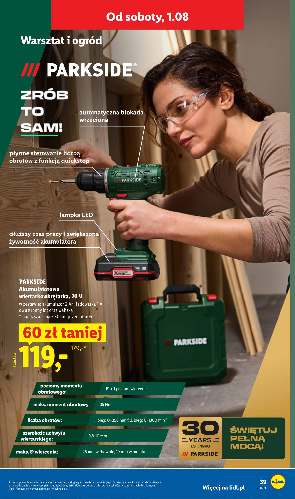 Lidl Lenkija - Gazetka ważna od 27.07. do 01.08. 45 puslapis