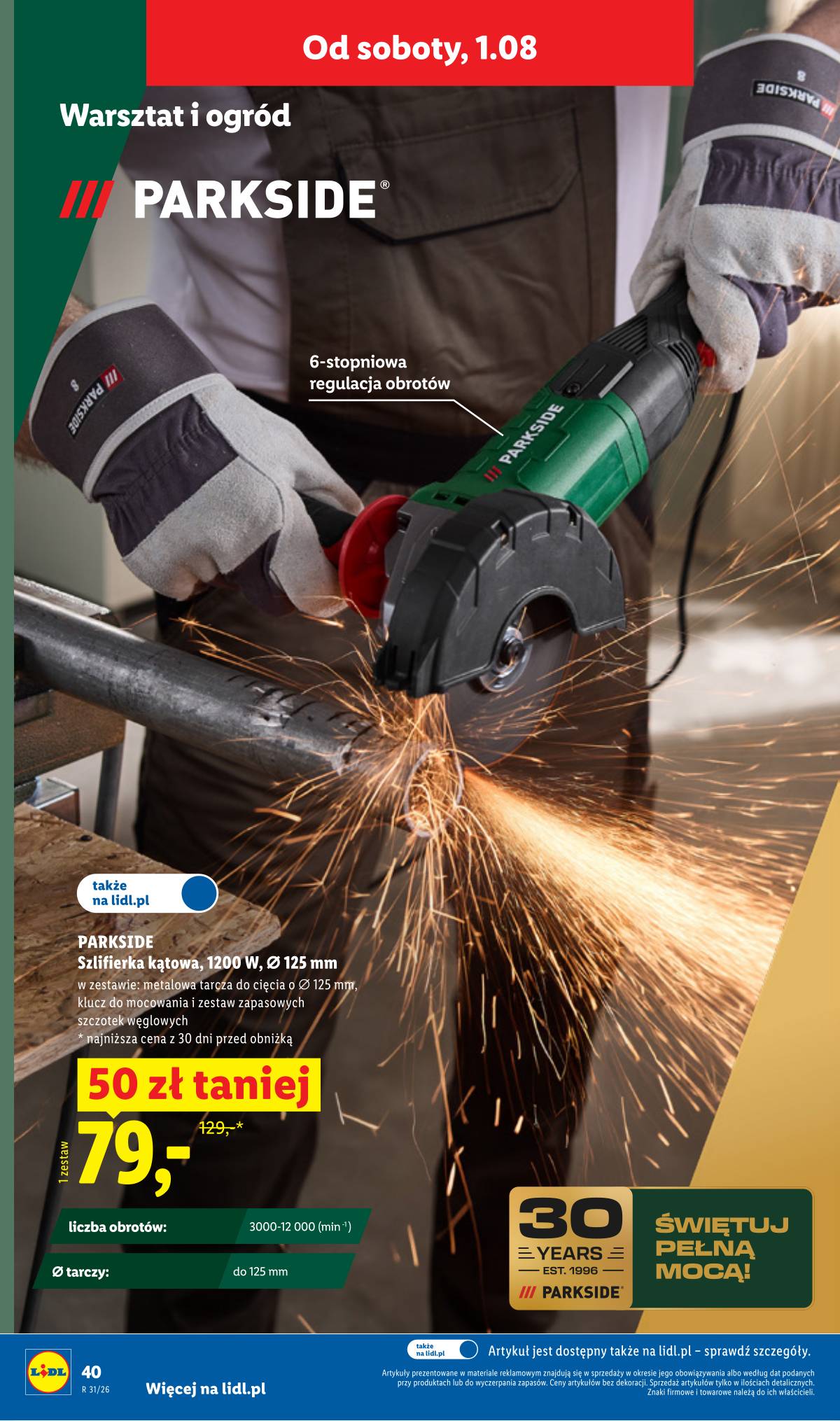Lidl Lenkija - Gazetka ważna od 27.07. do 01.08. 46 puslapis