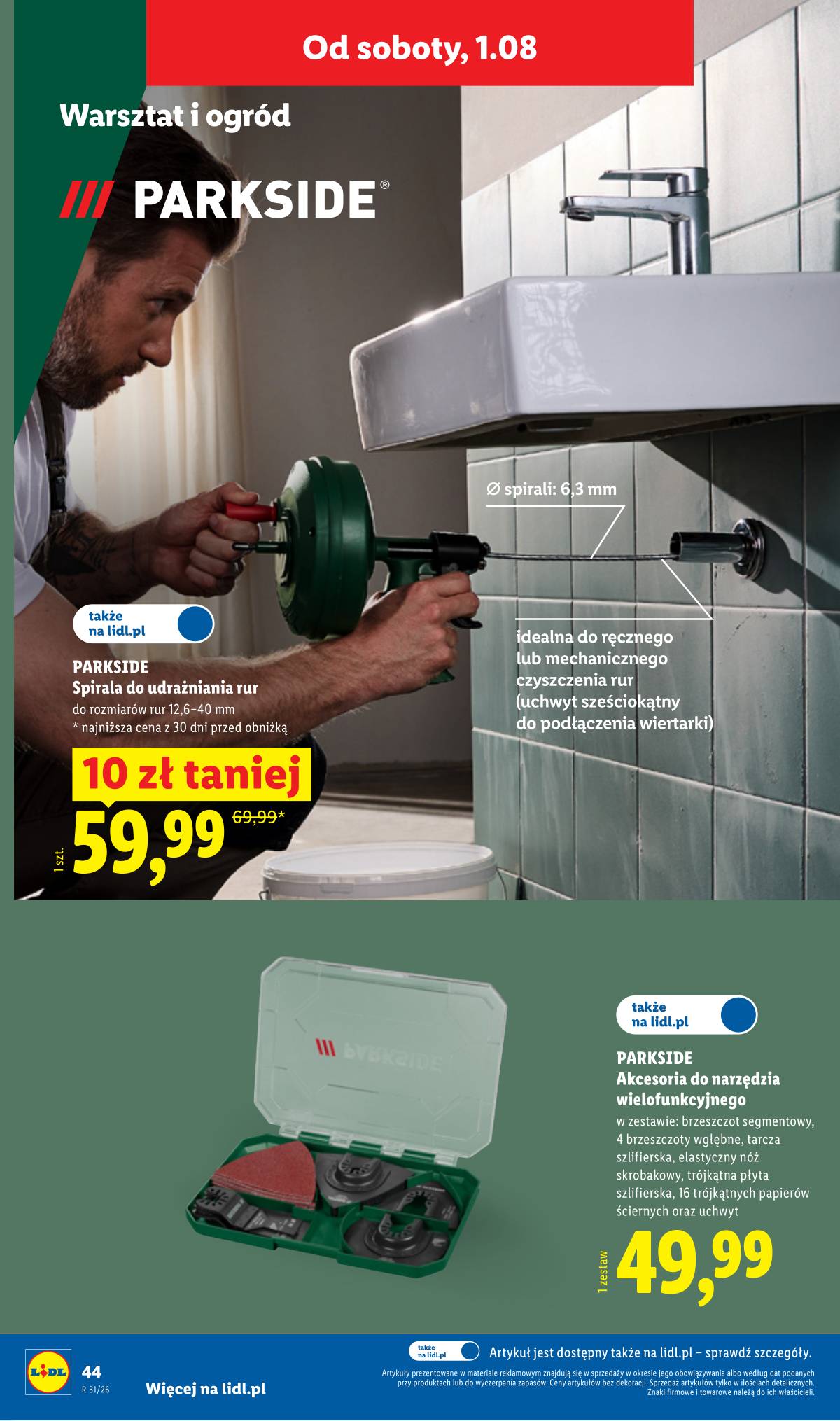 Lidl Lenkija - Gazetka ważna od 27.07. do 01.08. 50 puslapis