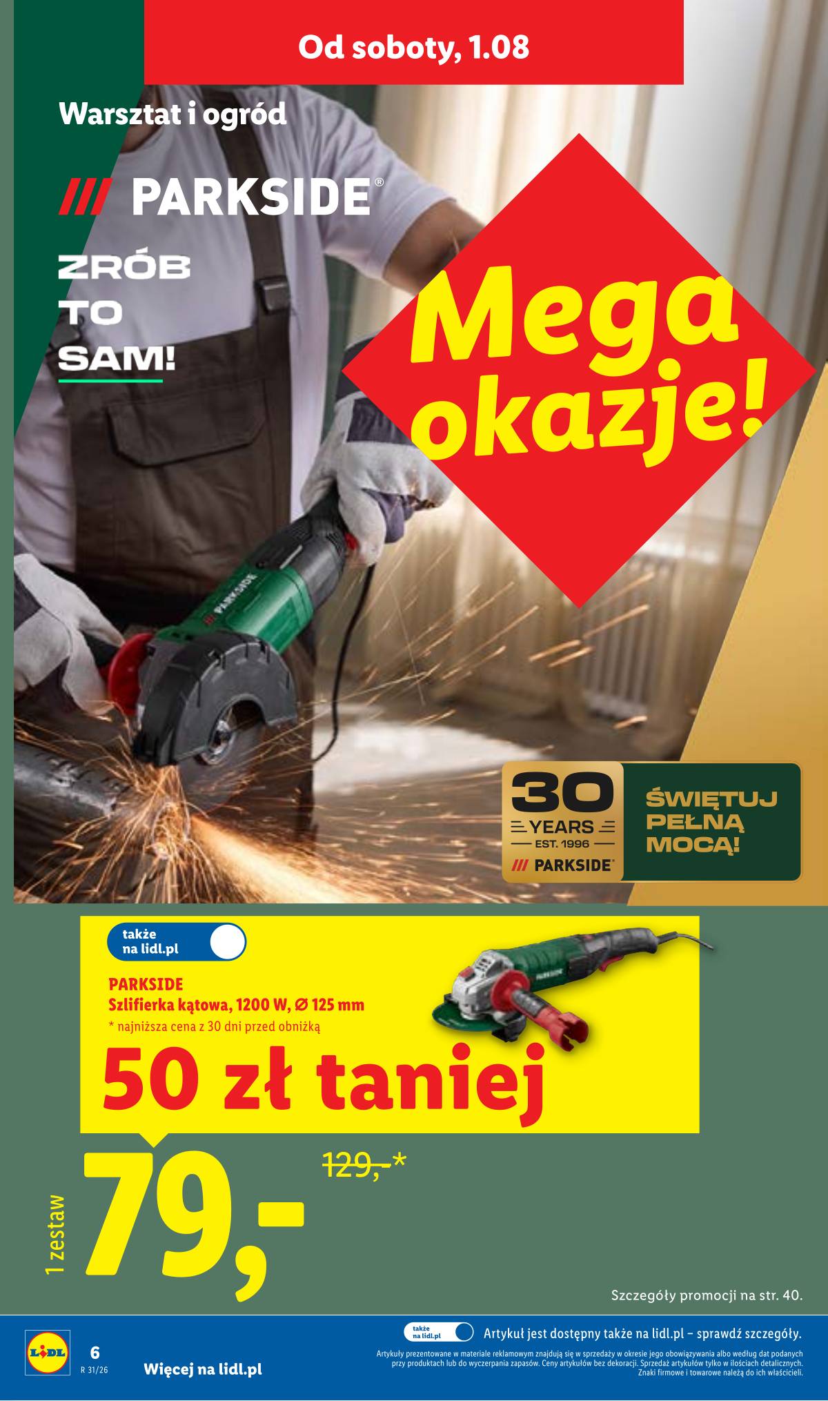 Lidl Lenkija - Gazetka ważna od 27.07. do 01.08. 6 puslapis