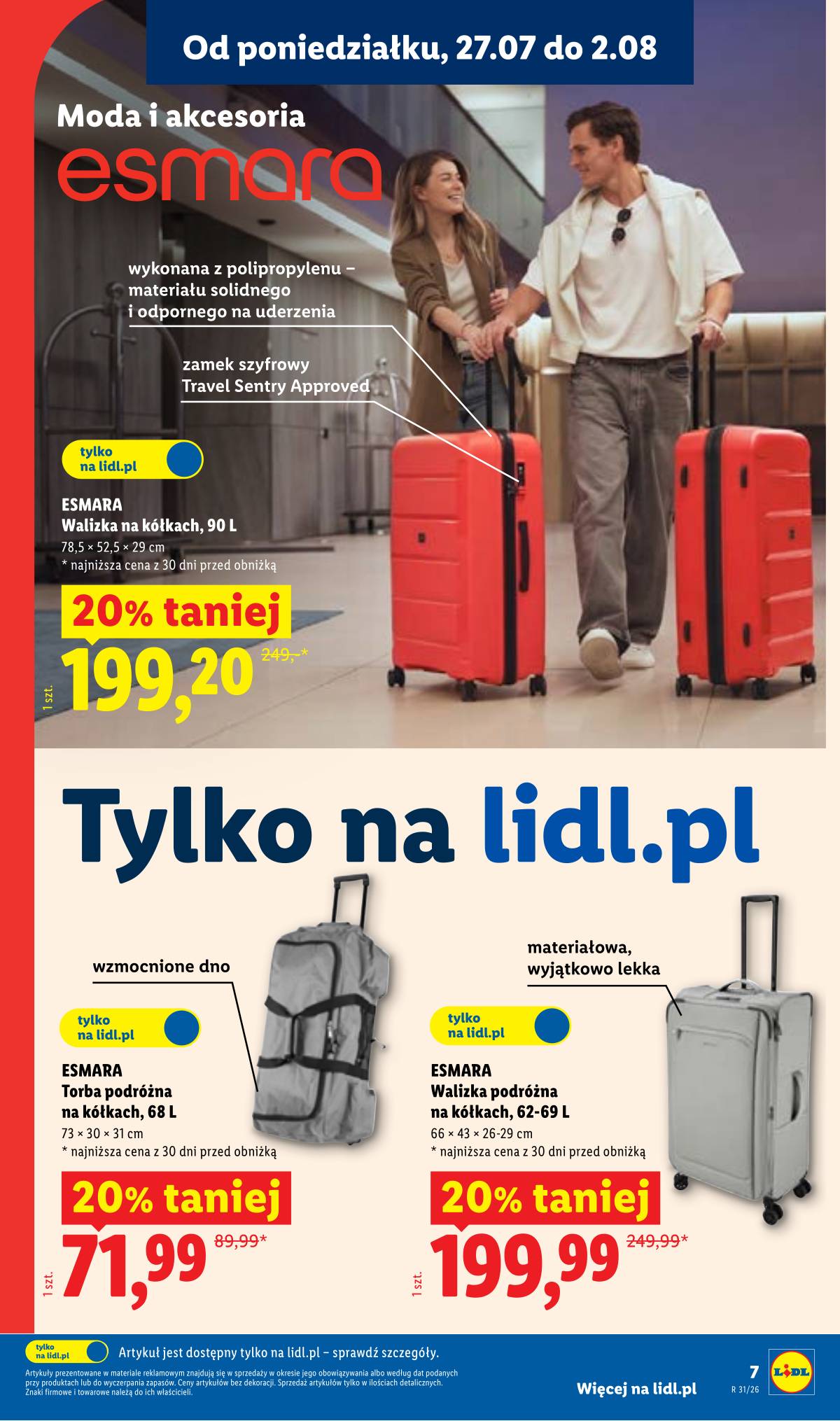 Lidl Lenkija - Gazetka ważna od 27.07. do 01.08. 7 puslapis
