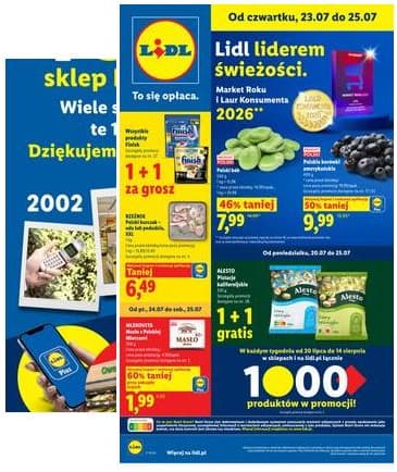 Lidl Lenkija - Gazetka ważna od 23.07. do 25.07. 2026-07-23 – 2026-07-25
