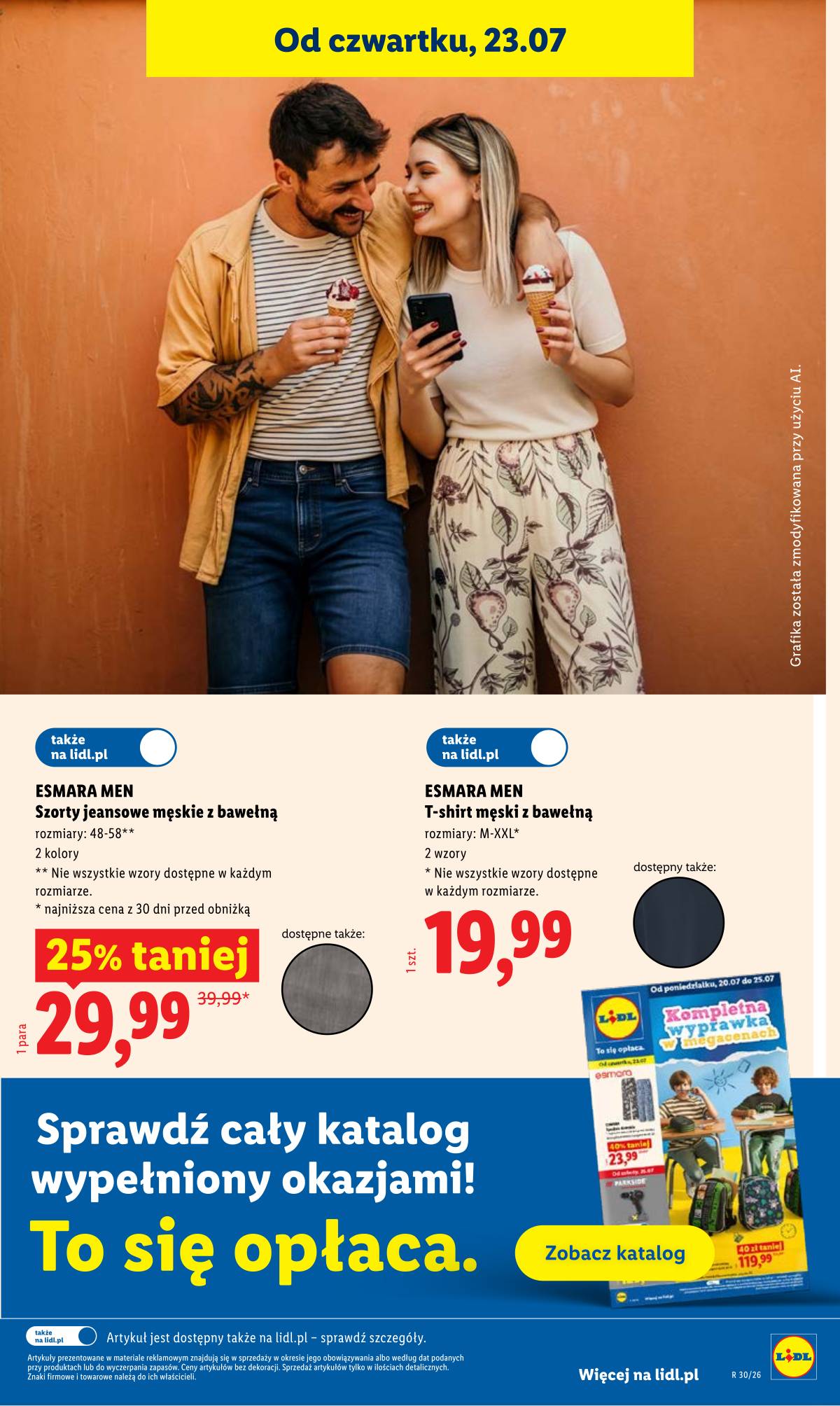 Lidl Lenkija - Gazetka ważna od 23.07. do 25.07. 49 puslapis