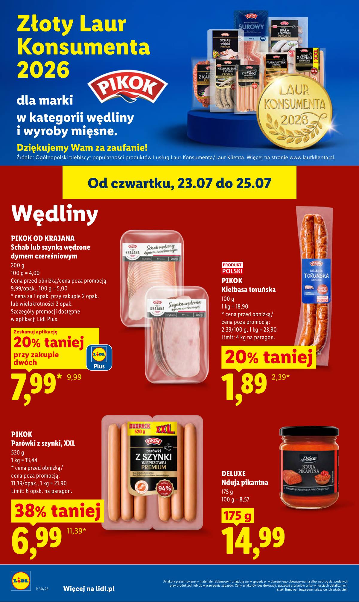 Lidl Lenkija - Gazetka ważna od 23.07. do 25.07. 68 puslapis