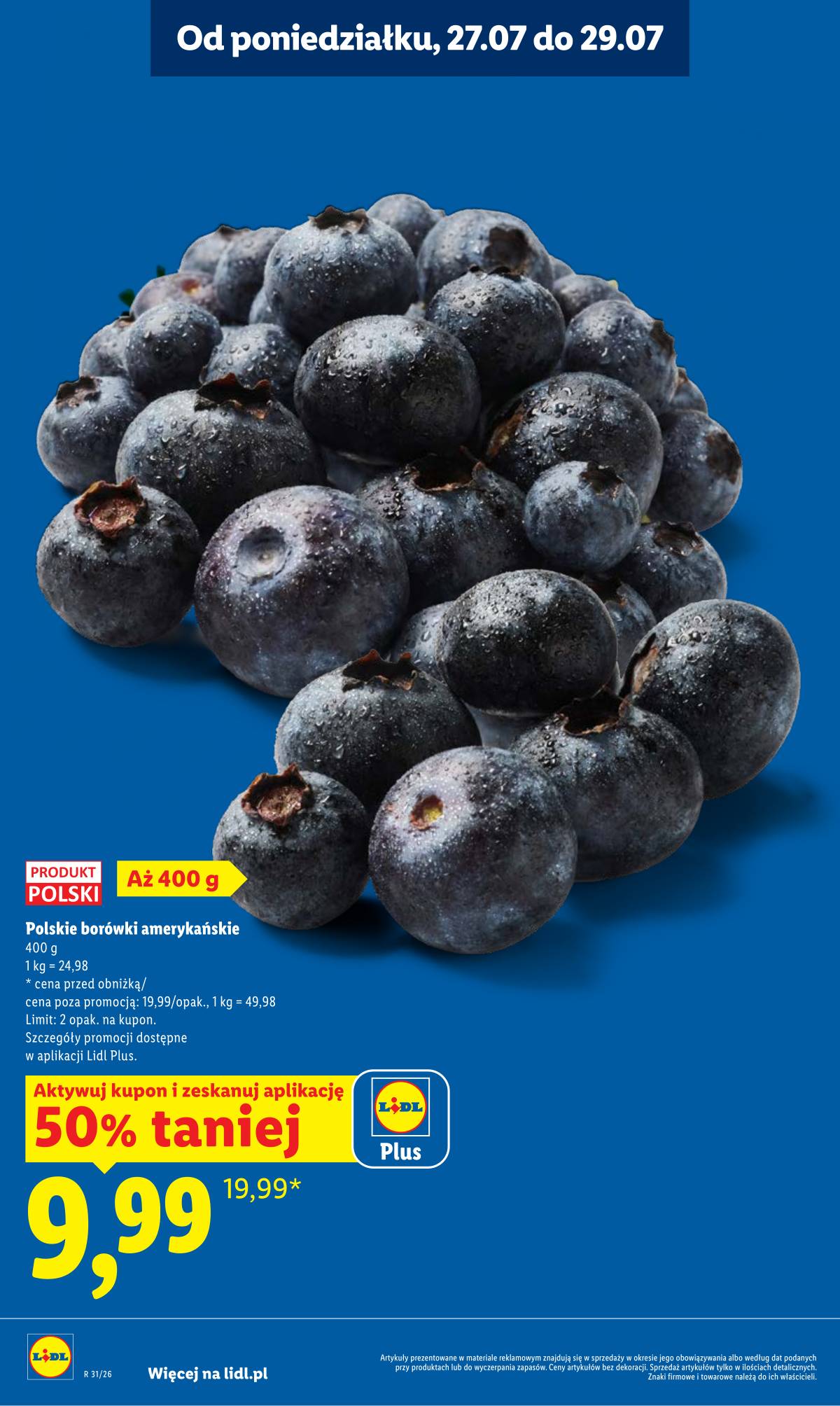 Lidl Lenkija - Gazetka ważna od 27.07 do 29.07 18 puslapis