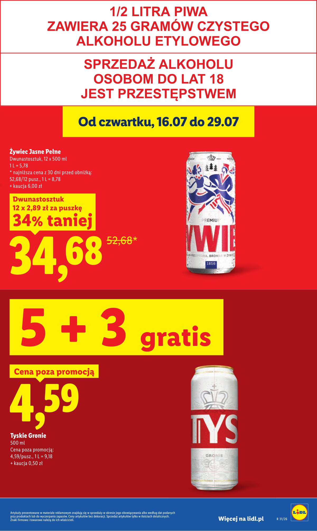 Lidl Lenkija - Gazetka ważna od 27.07 do 29.07 25 puslapis