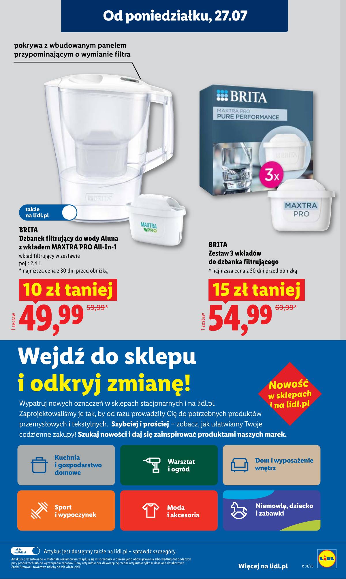 Lidl Lenkija - Gazetka ważna od 27.07 do 29.07 39 puslapis
