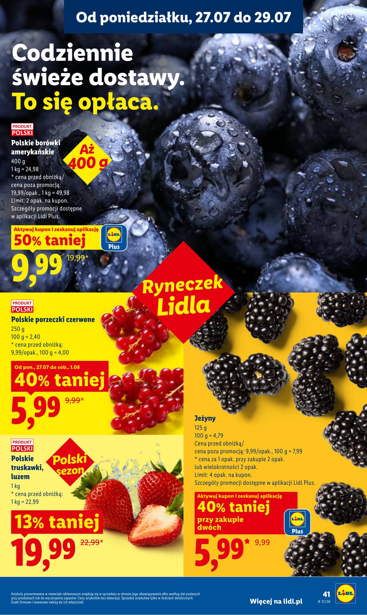 Lidl Lenkija - Gazetka ważna od 27.07 do 29.07 43 puslapis