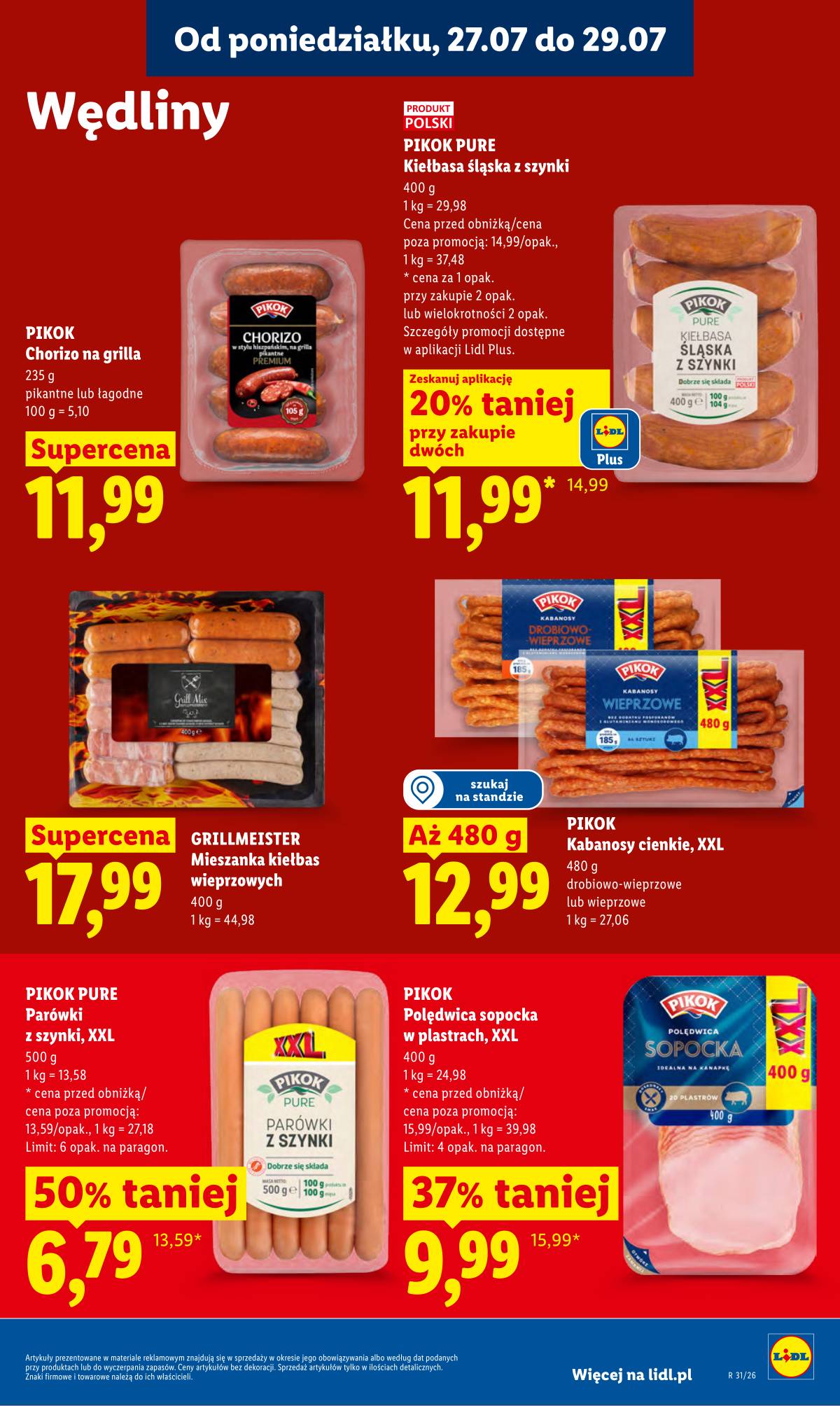 Lidl Lenkija - Gazetka ważna od 27.07 do 29.07 61 puslapis