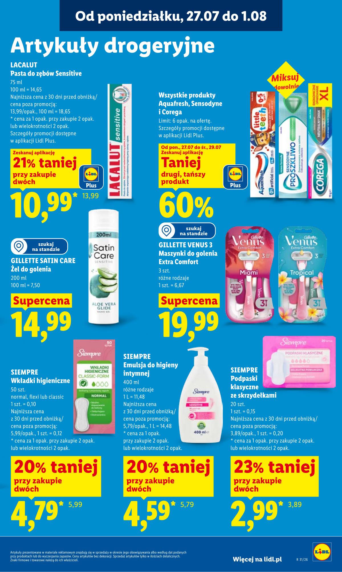 Lidl Lenkija - Gazetka ważna od 27.07 do 29.07 87 puslapis