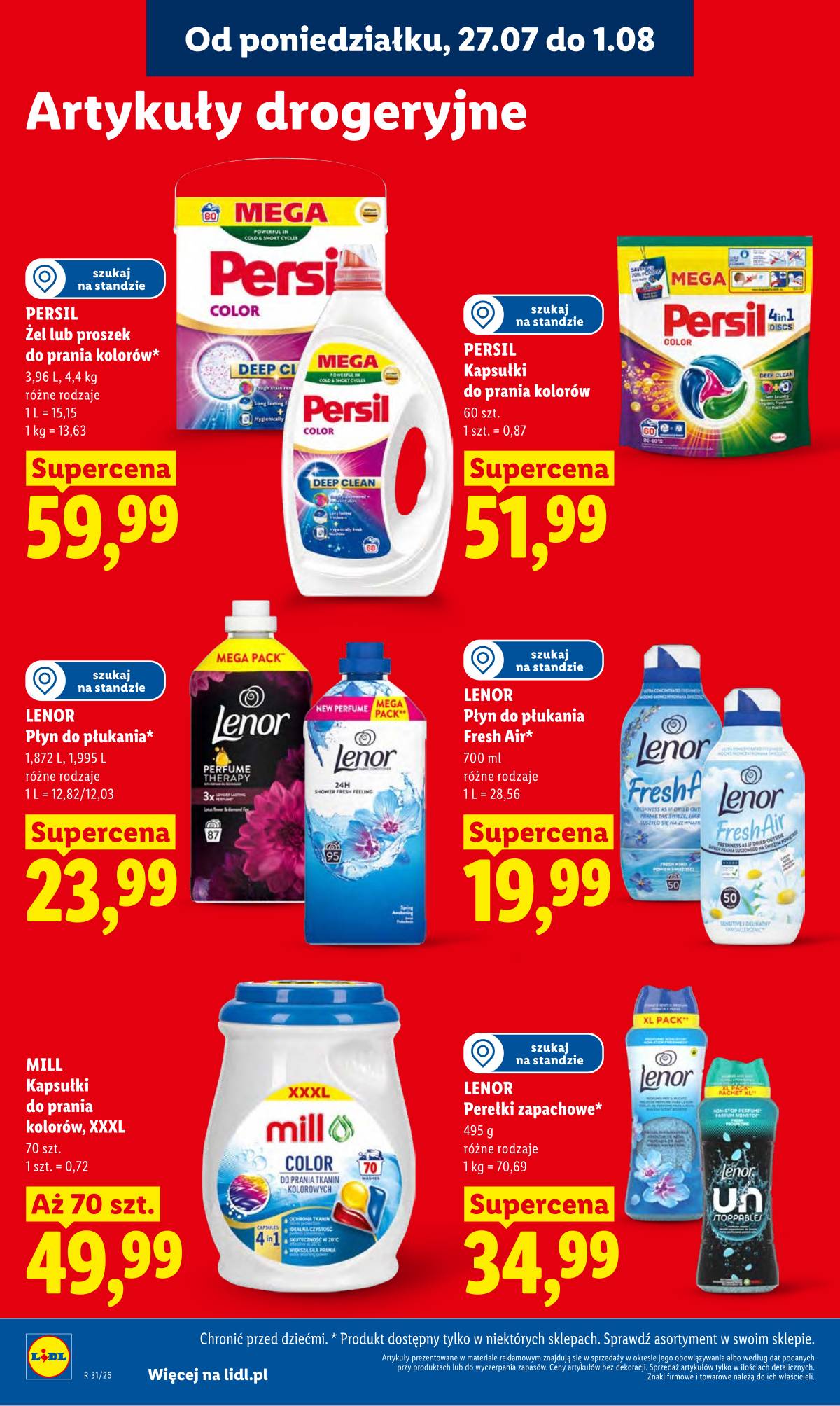 Lidl Lenkija - Gazetka ważna od 27.07 do 29.07 88 puslapis