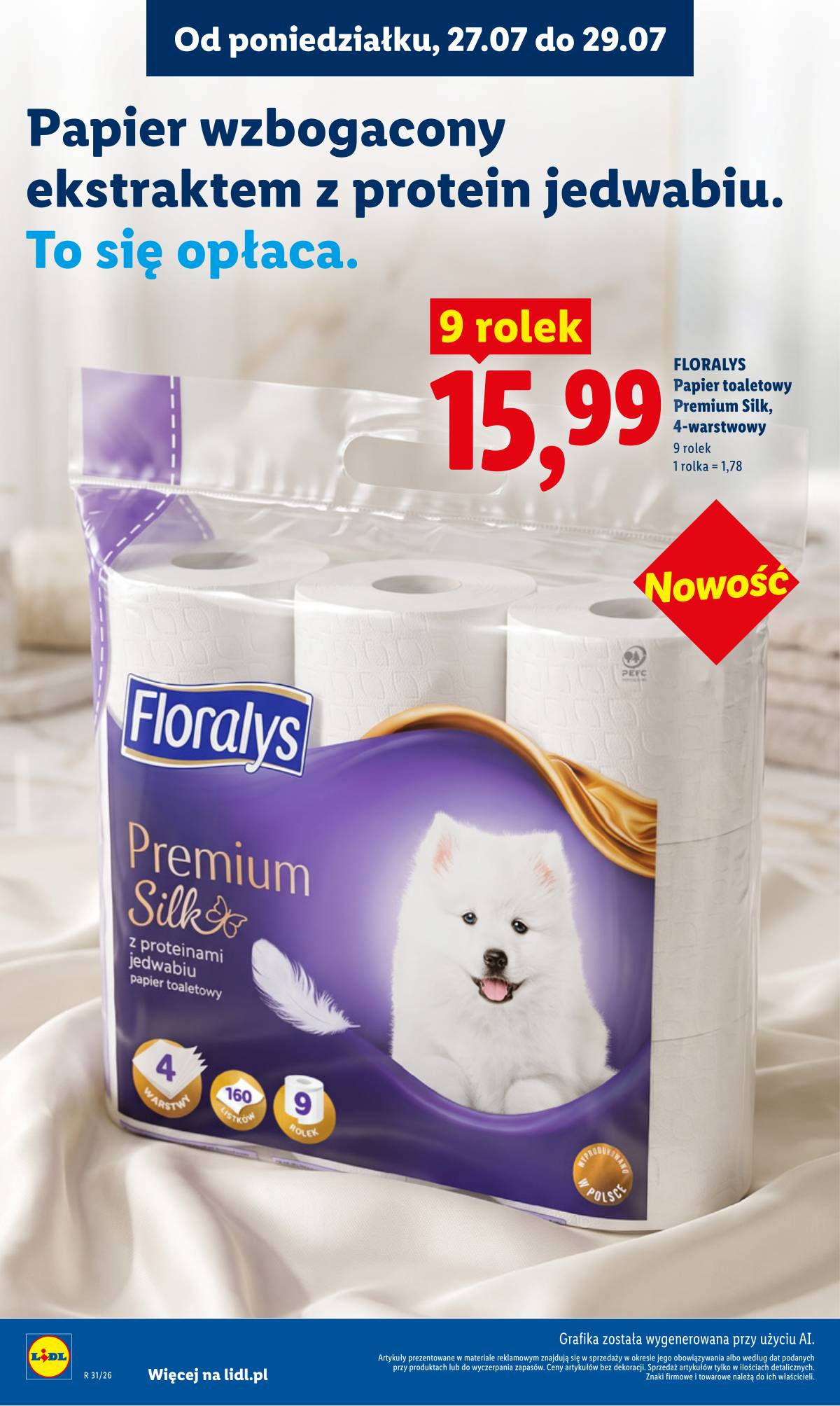 Lidl Lenkija - Gazetka ważna od 27.07 do 29.07 90 puslapis