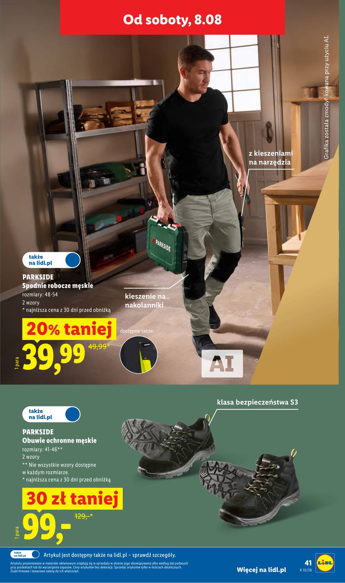Lidl Lenkija - Gazetka ważna od 03.08. do 08.08. 47 puslapis