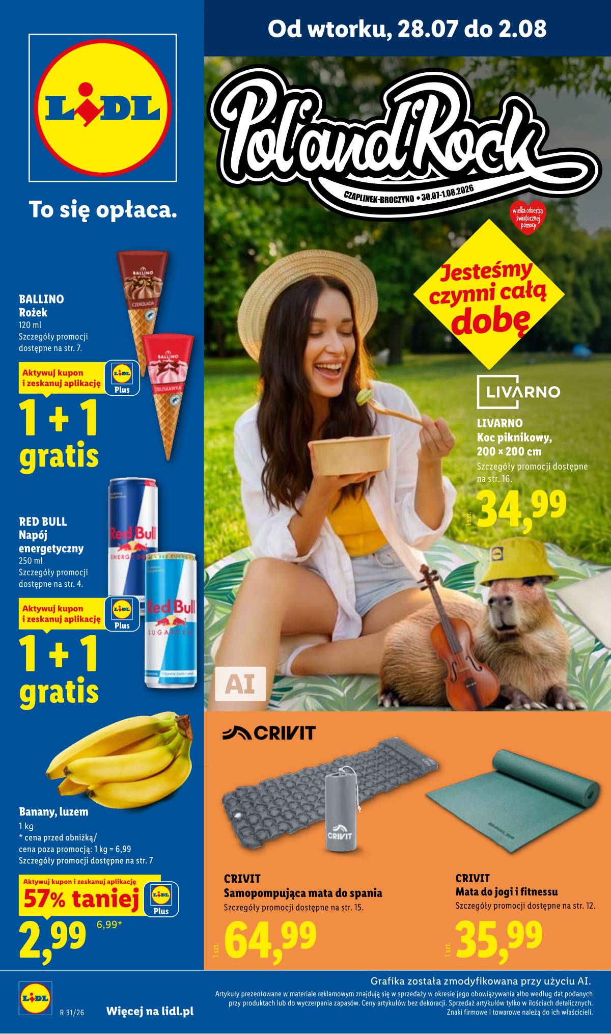 Lidl Lenkija - Pol'and'Rock 1 puslapis