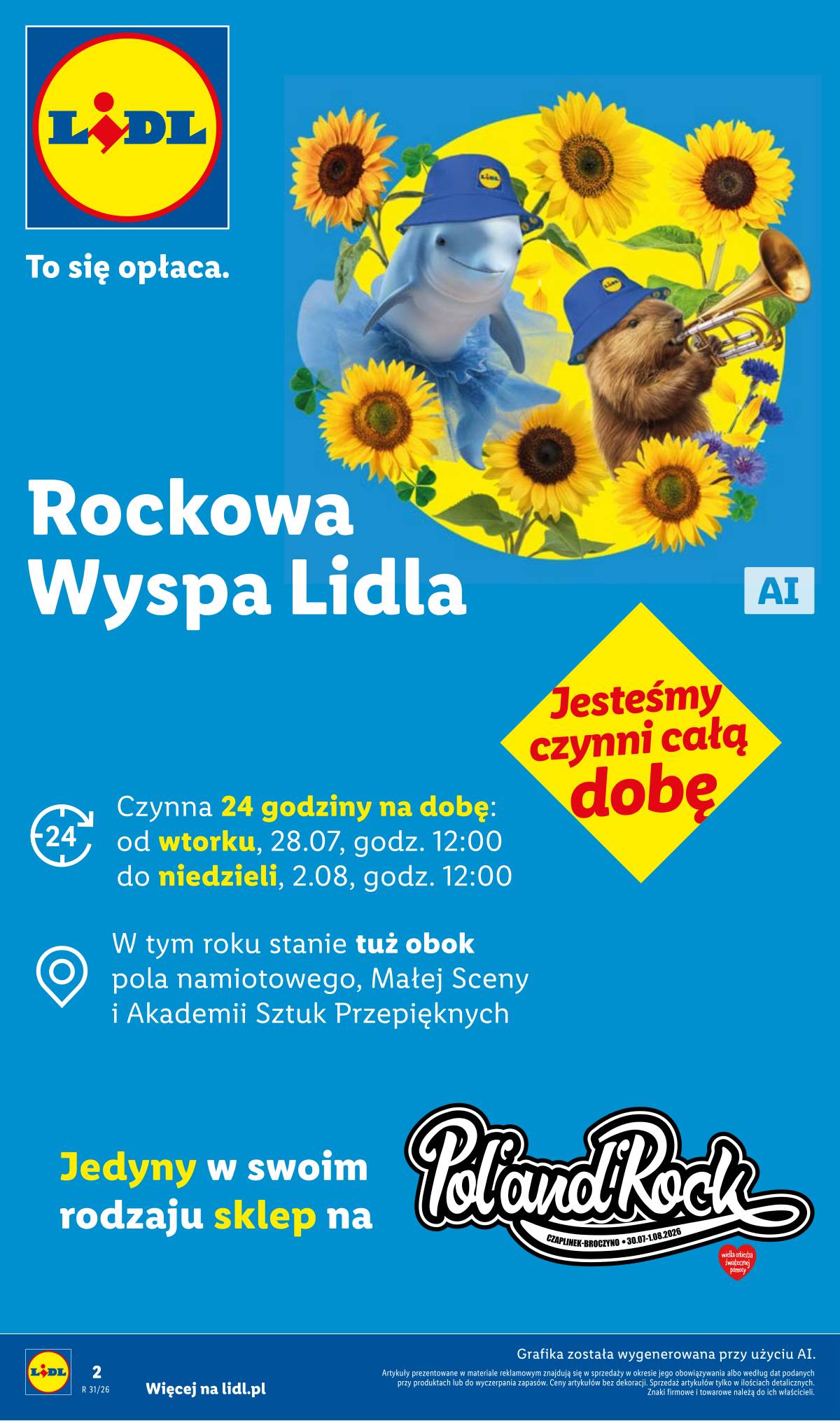 Lidl Lenkija - Pol'and'Rock 2 puslapis