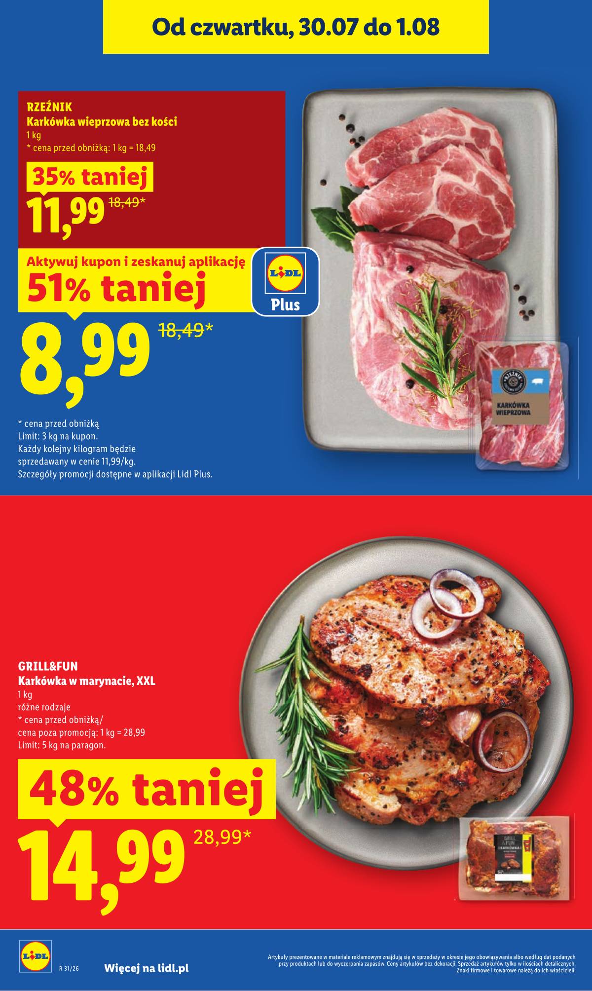 Lidl Lenkija - Gazetka ważna od 30.07. do 01.08. 12 puslapis