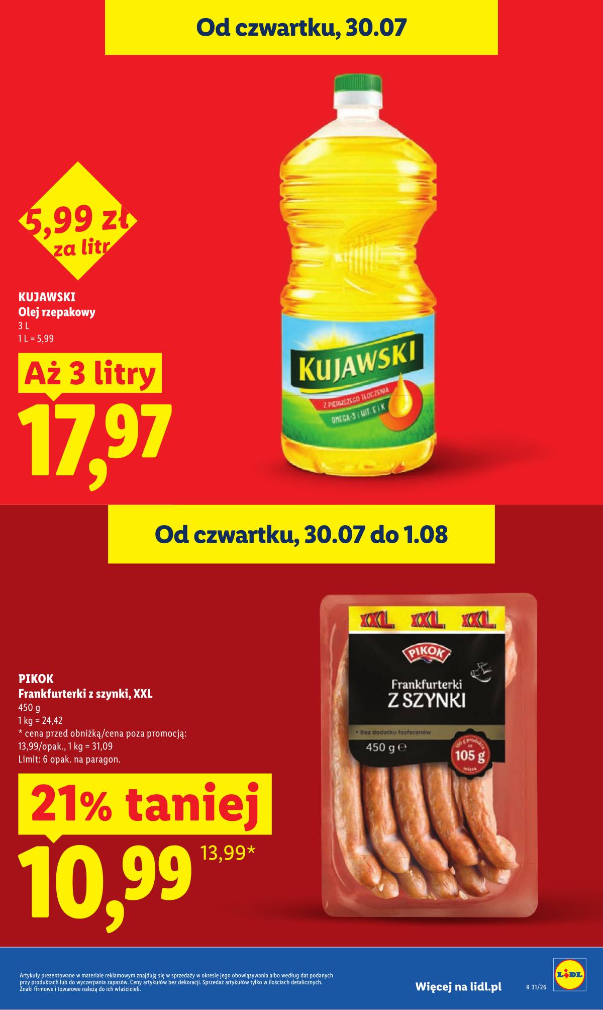 Lidl Lenkija - Gazetka ważna od 30.07. do 01.08. 15 puslapis