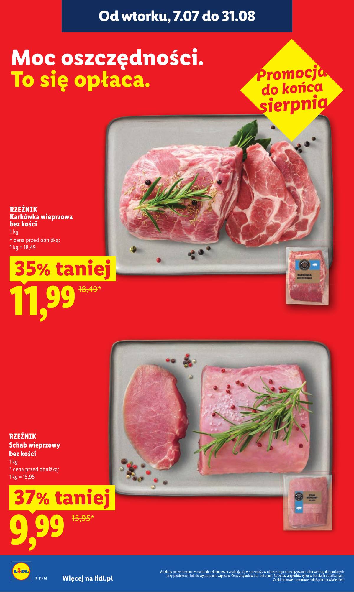 Lidl Lenkija - Gazetka ważna od 30.07. do 01.08. 16 puslapis