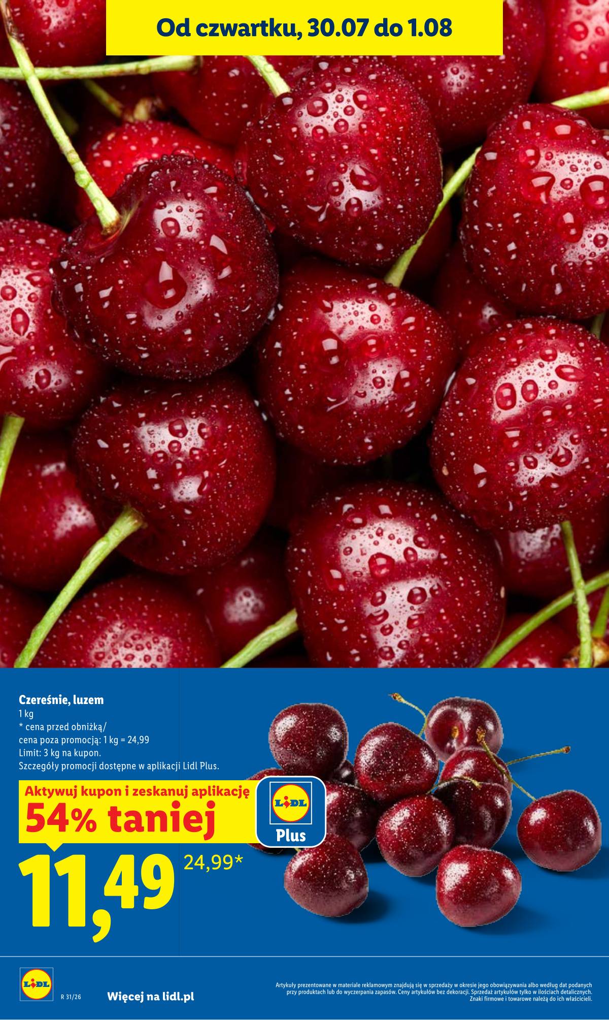 Lidl Lenkija - Gazetka ważna od 30.07. do 01.08. 20 puslapis