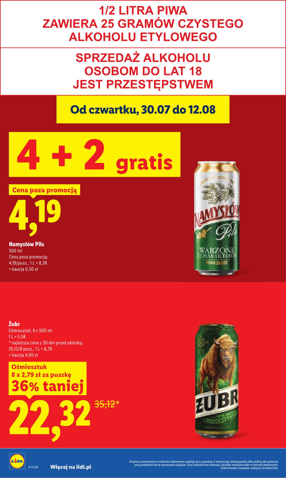 Lidl Lenkija - Gazetka ważna od 30.07. do 01.08. 28 puslapis