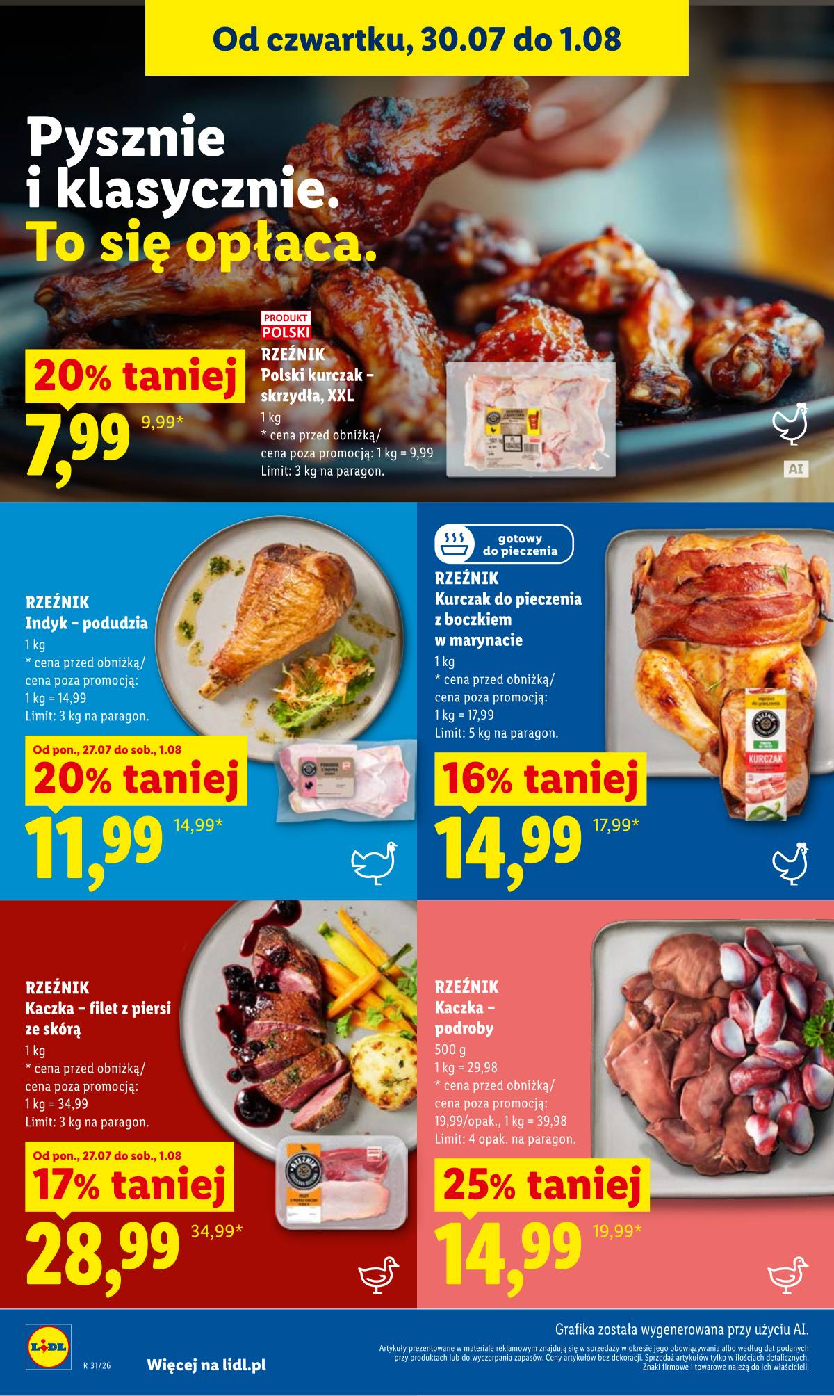 Lidl Lenkija - Gazetka ważna od 30.07. do 01.08. 62 puslapis