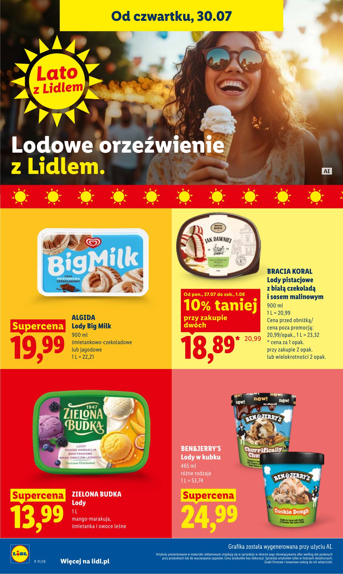 Lidl Lenkija - Gazetka ważna od 30.07. do 01.08. 72 puslapis