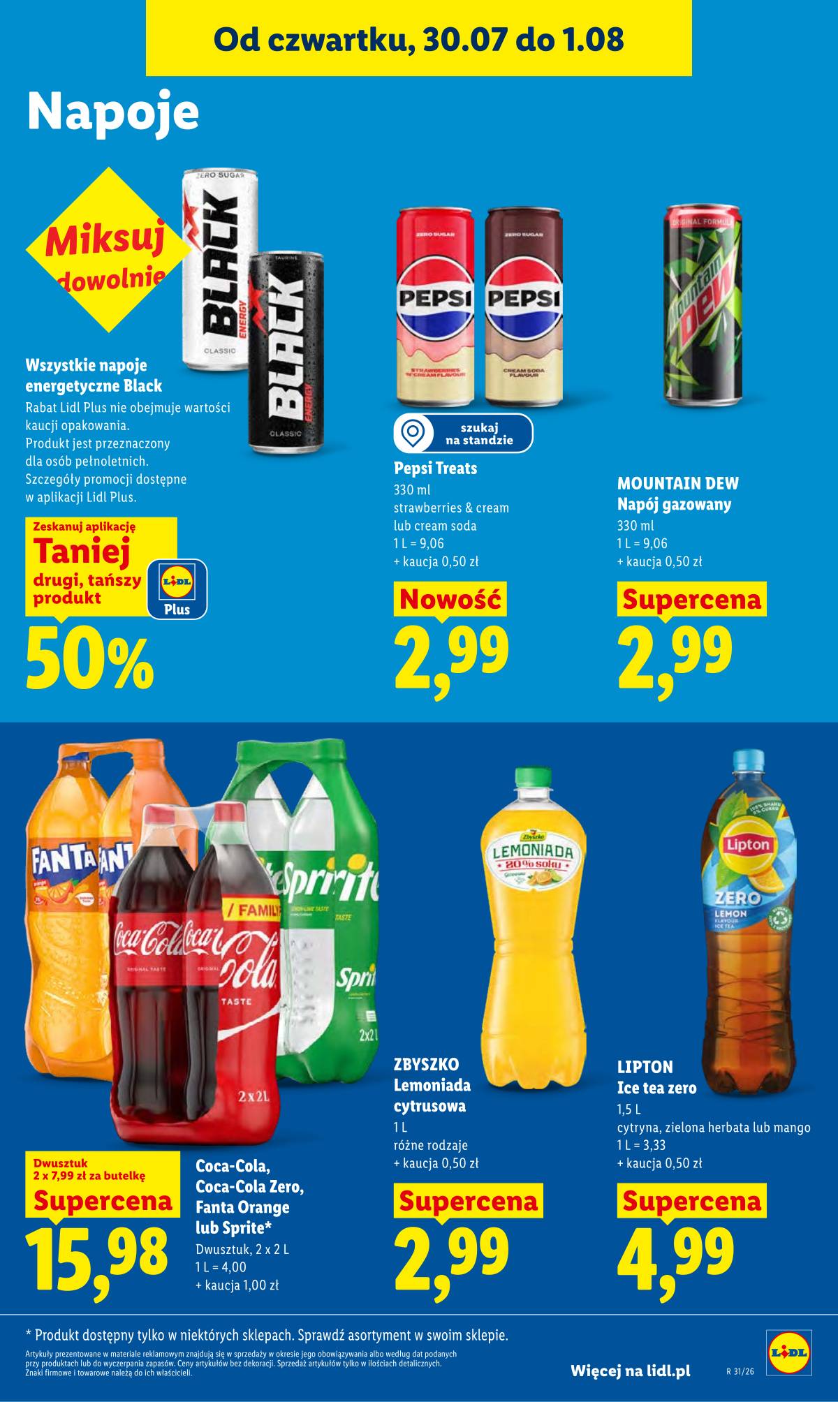 Lidl Lenkija - Gazetka ważna od 30.07. do 01.08. 75 puslapis