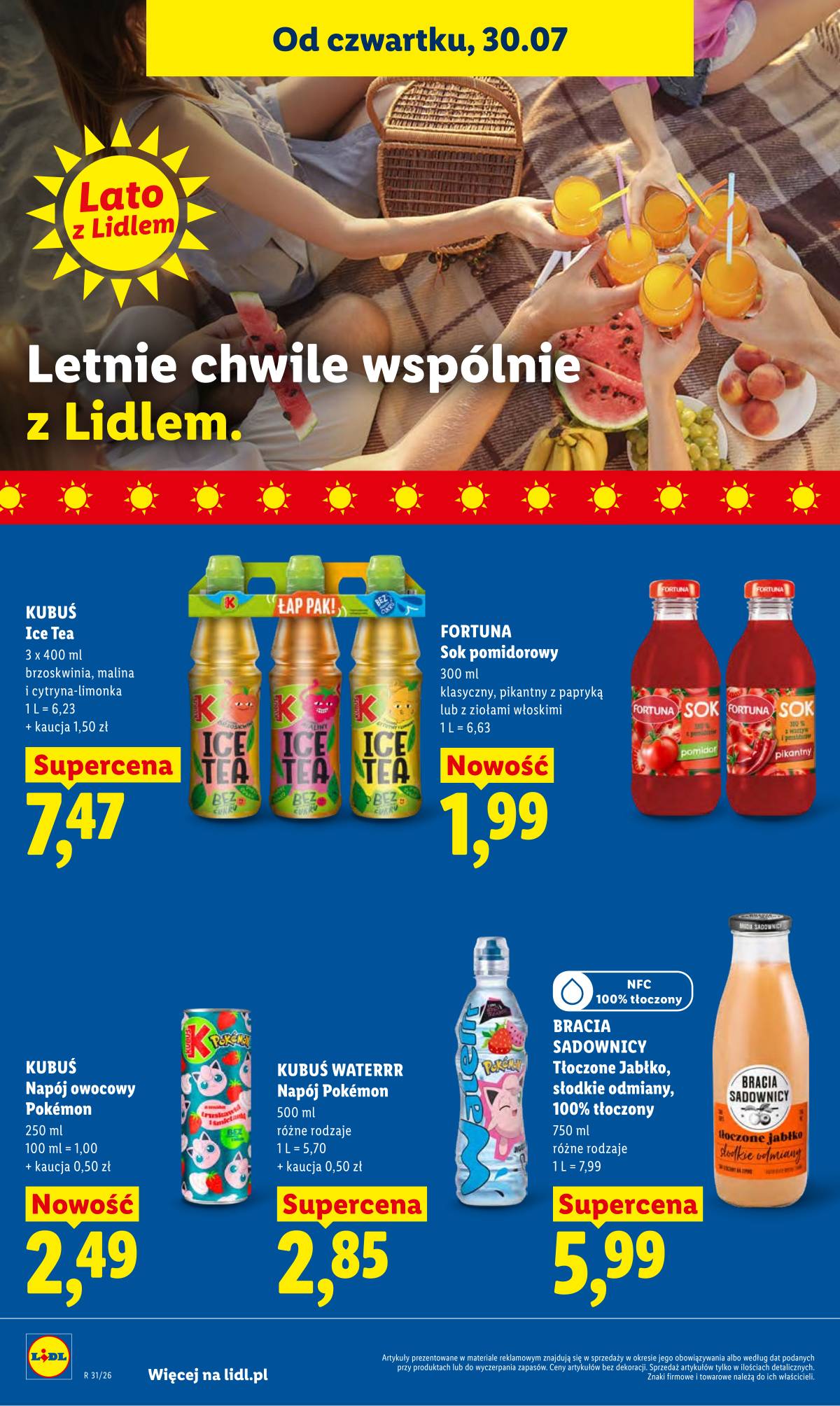 Lidl Lenkija - Gazetka ważna od 30.07. do 01.08. 76 puslapis