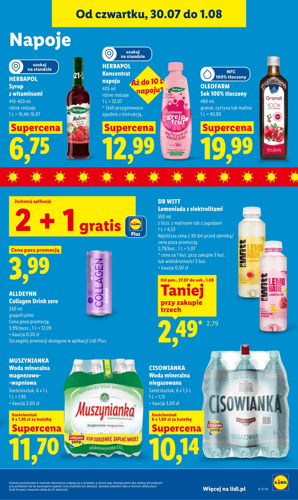 Lidl Lenkija - Gazetka ważna od 30.07. do 01.08. 77 puslapis