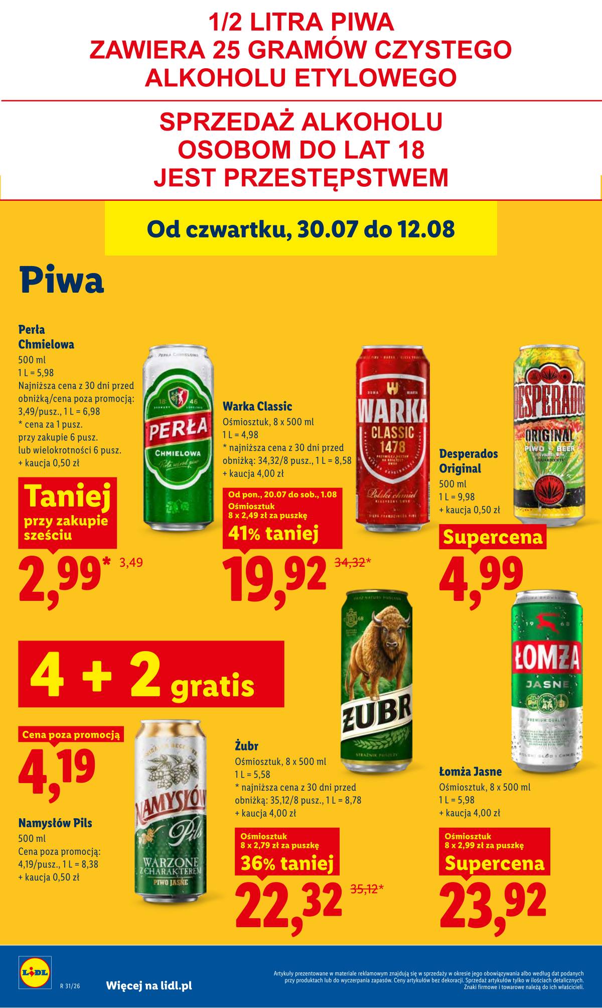 Lidl Lenkija - Gazetka ważna od 30.07. do 01.08. 78 puslapis