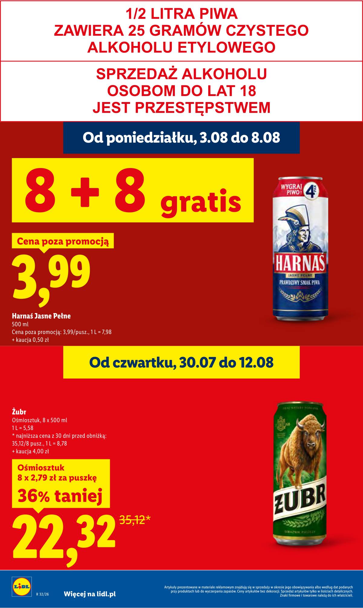 Lidl Lenkija - Gazetka ważna od 3.08 do 5.08 22 puslapis