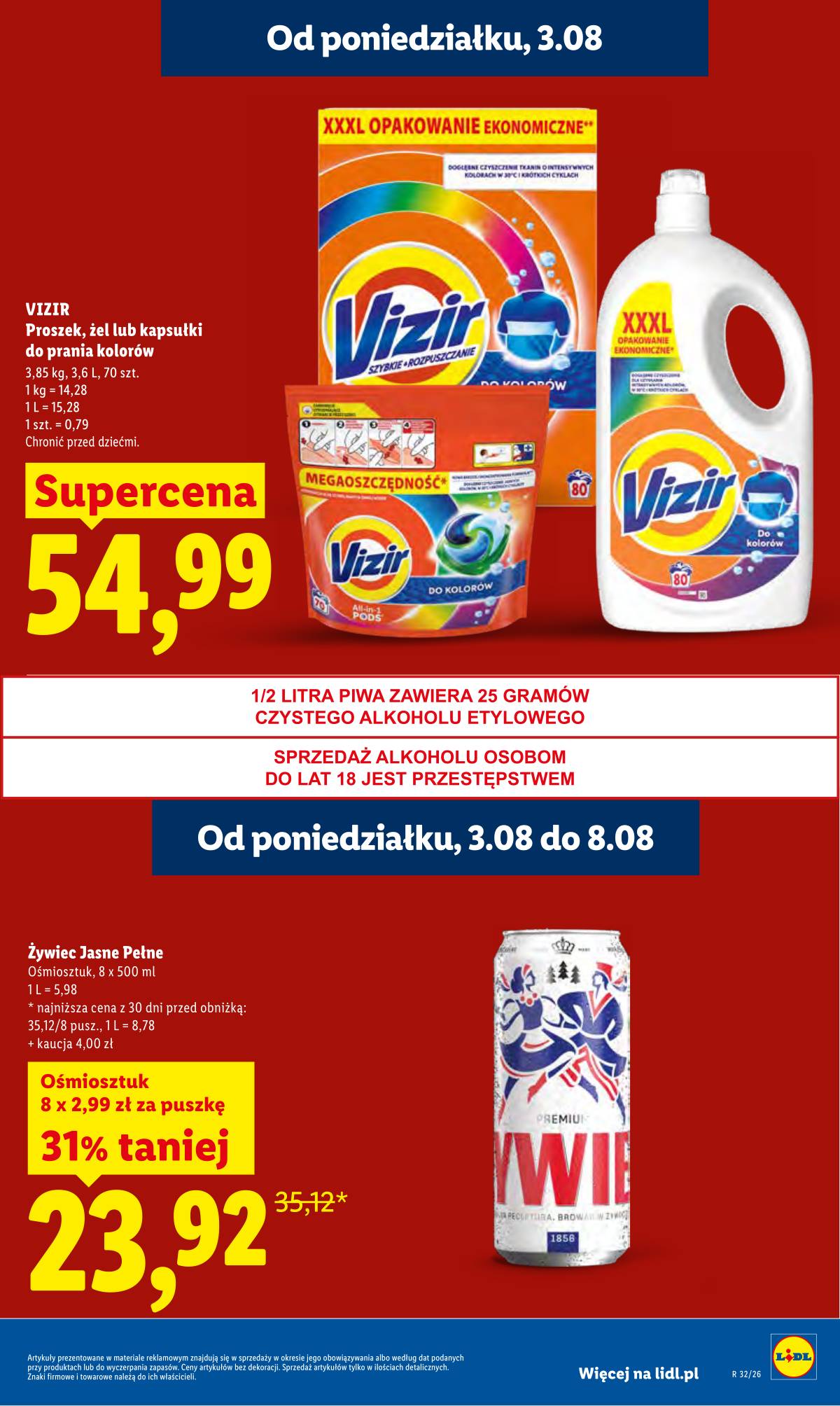 Lidl Lenkija - Gazetka ważna od 3.08 do 5.08 23 puslapis