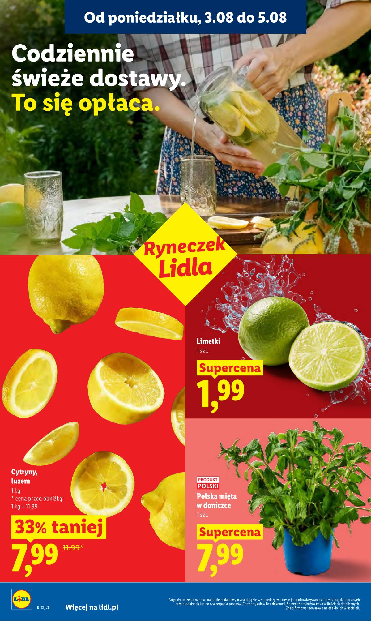 Lidl Lenkija - Gazetka ważna od 3.08 do 5.08 40 puslapis