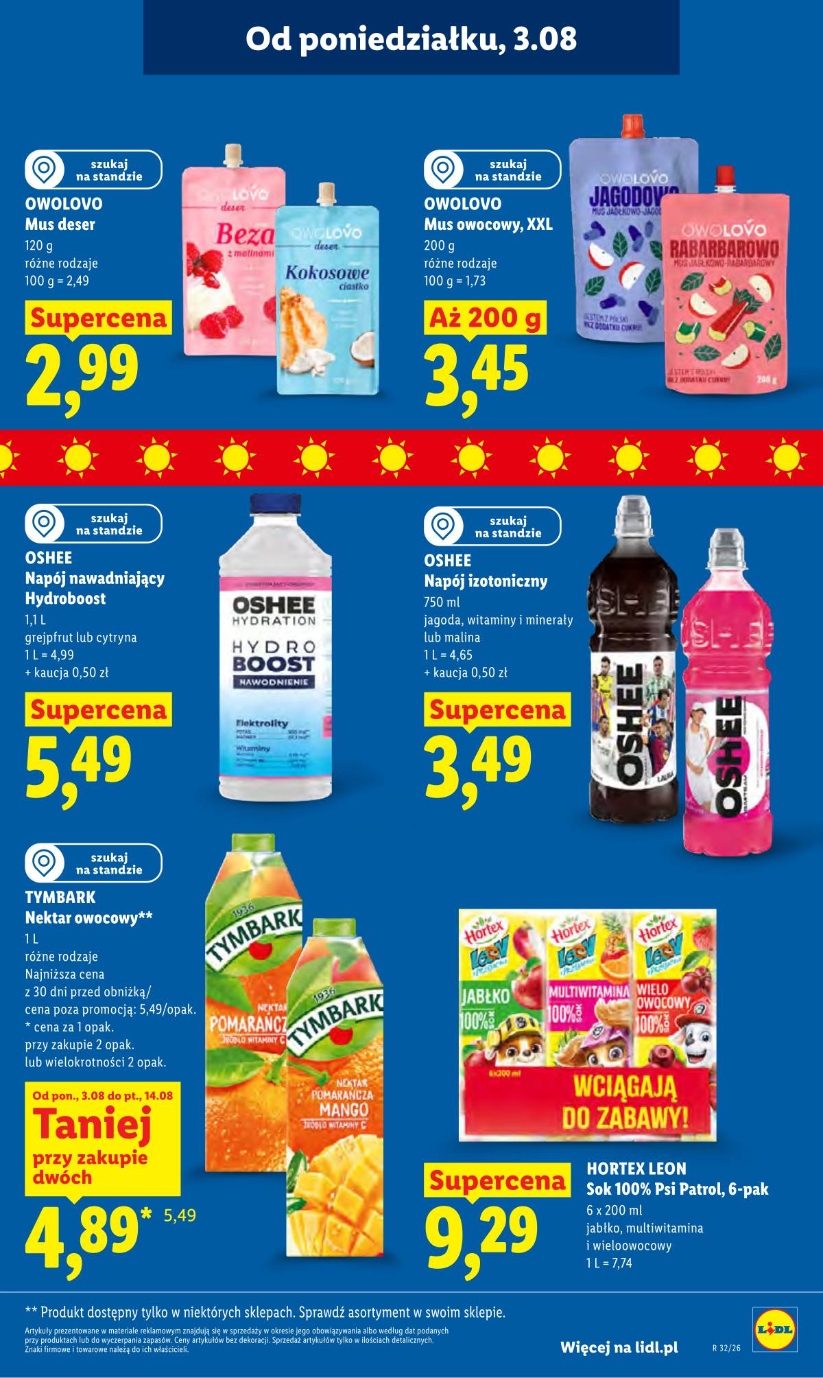 Lidl Lenkija - Gazetka ważna od 3.08 do 5.08 75 puslapis