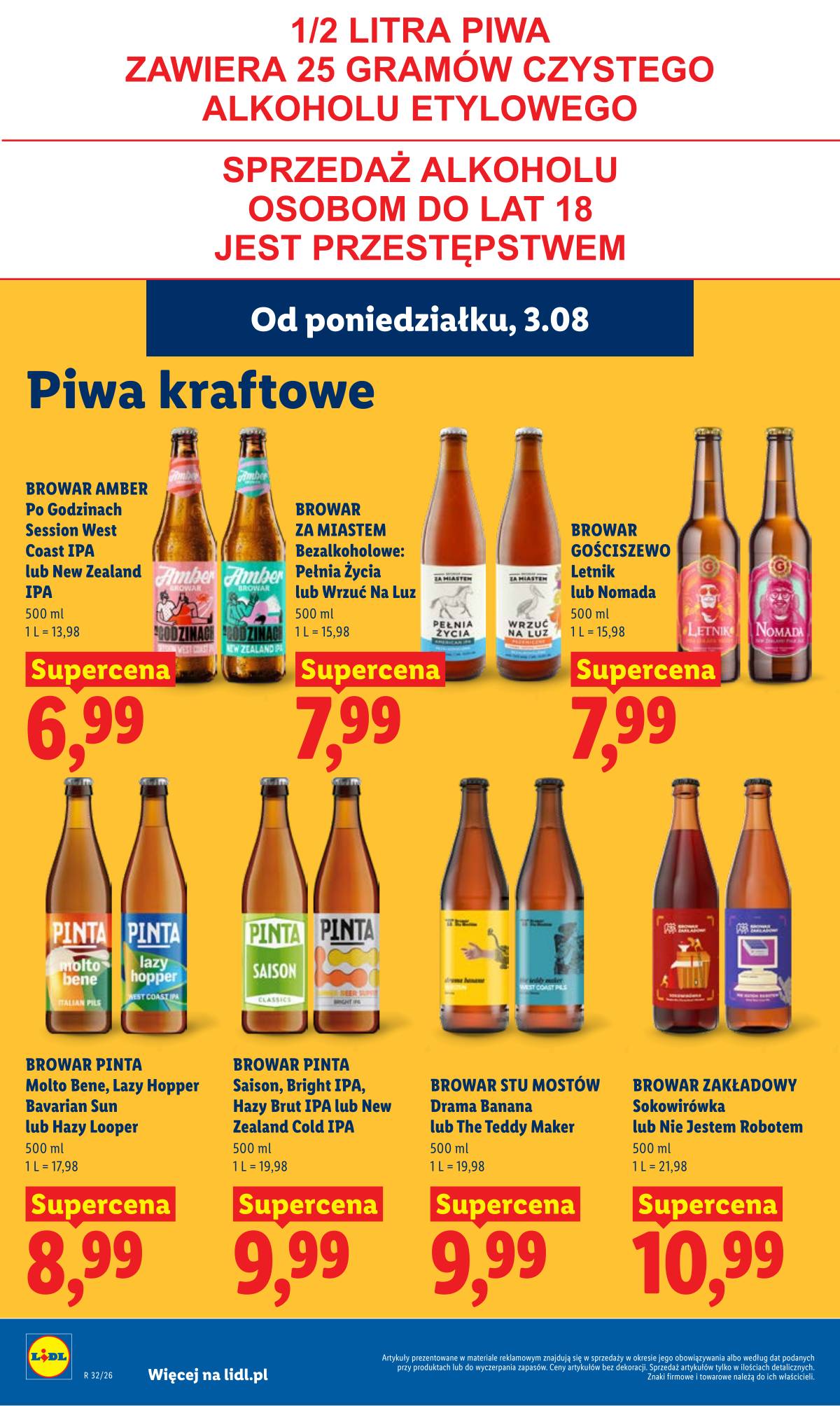 Lidl Lenkija - Gazetka ważna od 3.08 do 5.08 78 puslapis